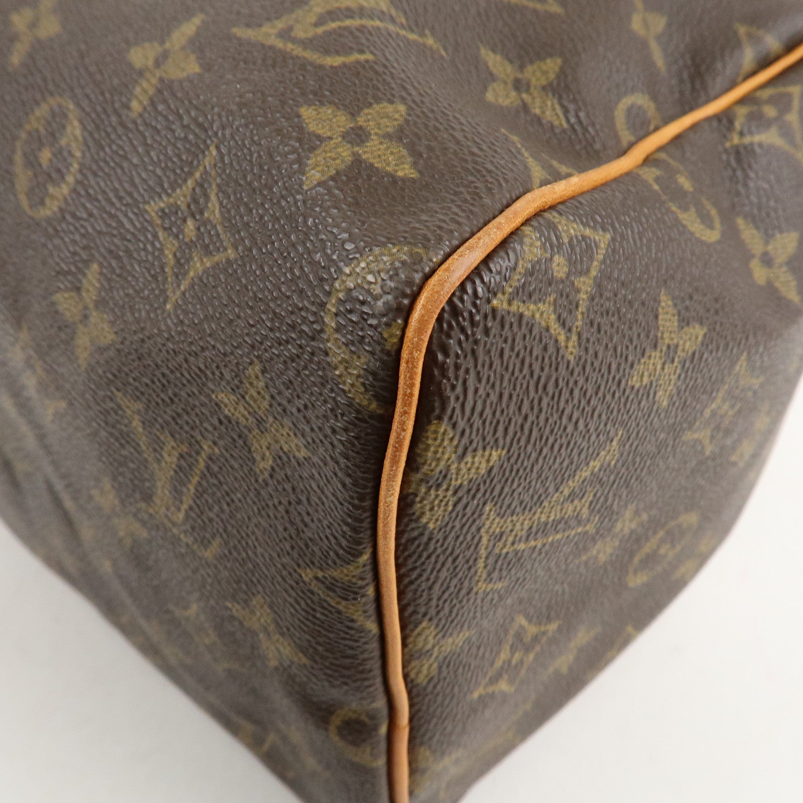 Louis Vuitton Monogram Speedy 30 Hand Bag Boston Bag M41526 Used