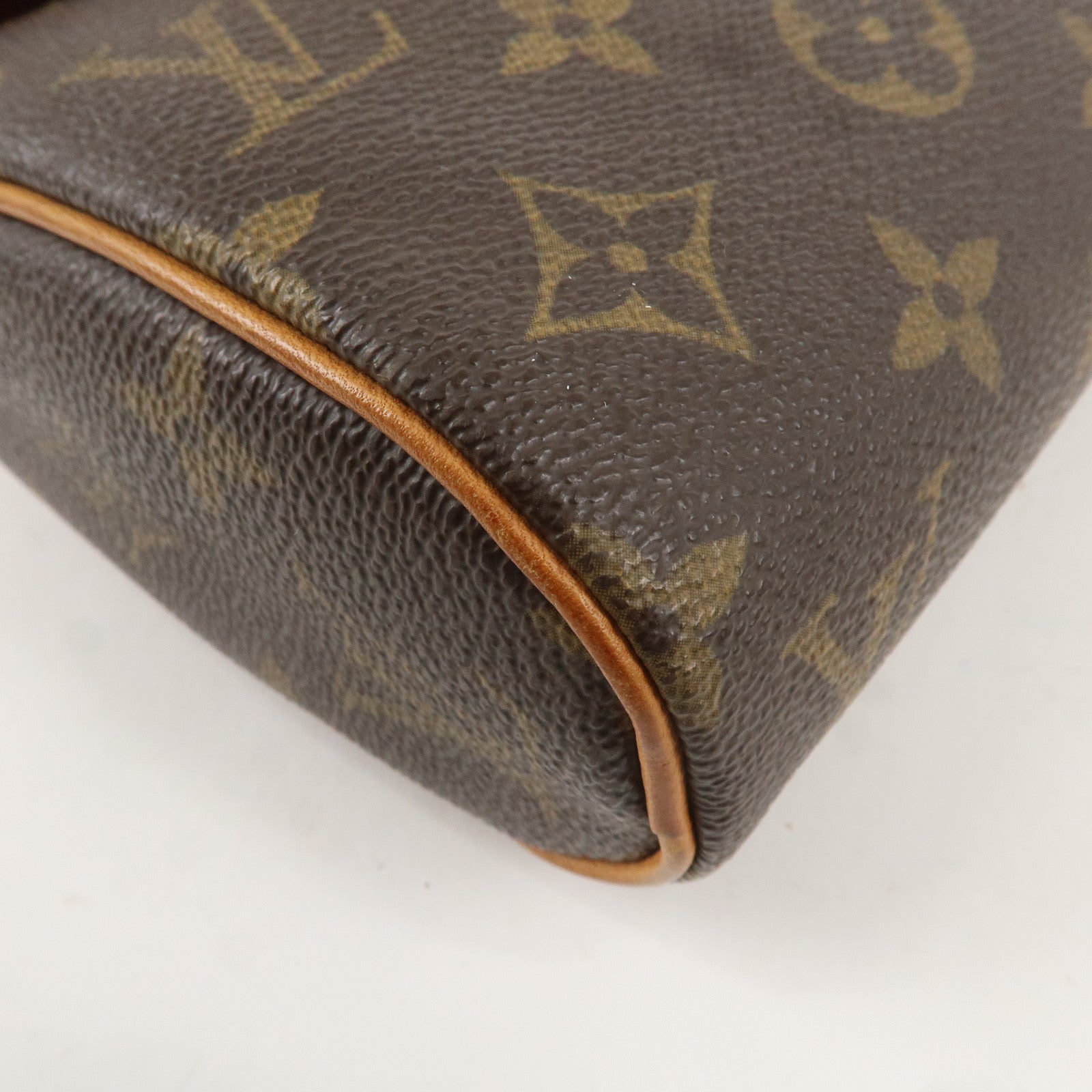 Louis Vuitton Monogram Sonatine Hand Bag Brown M51902