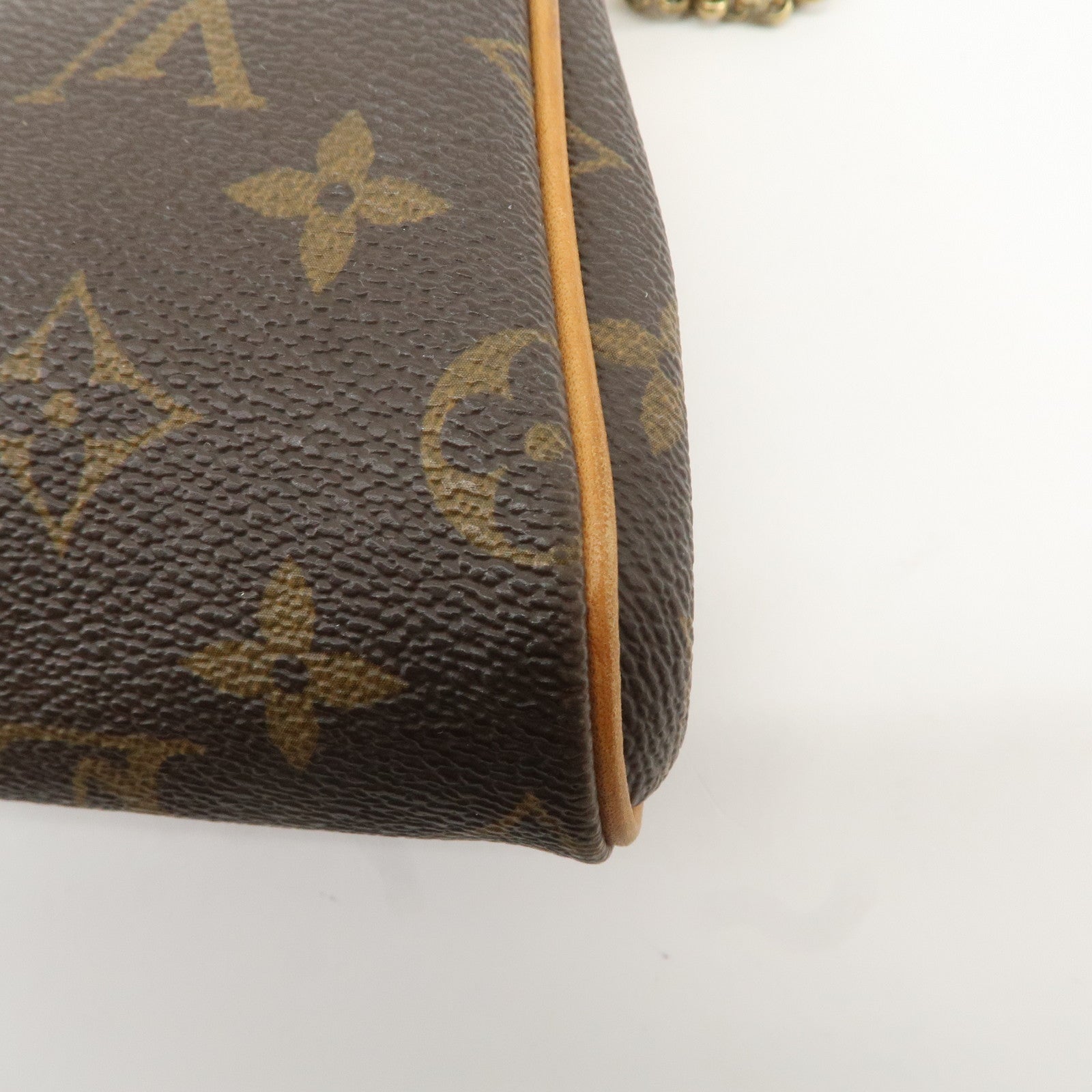 Louis Vuitton Monogram Eva 2 Way Pouch Shoulder Bag M95567 Used