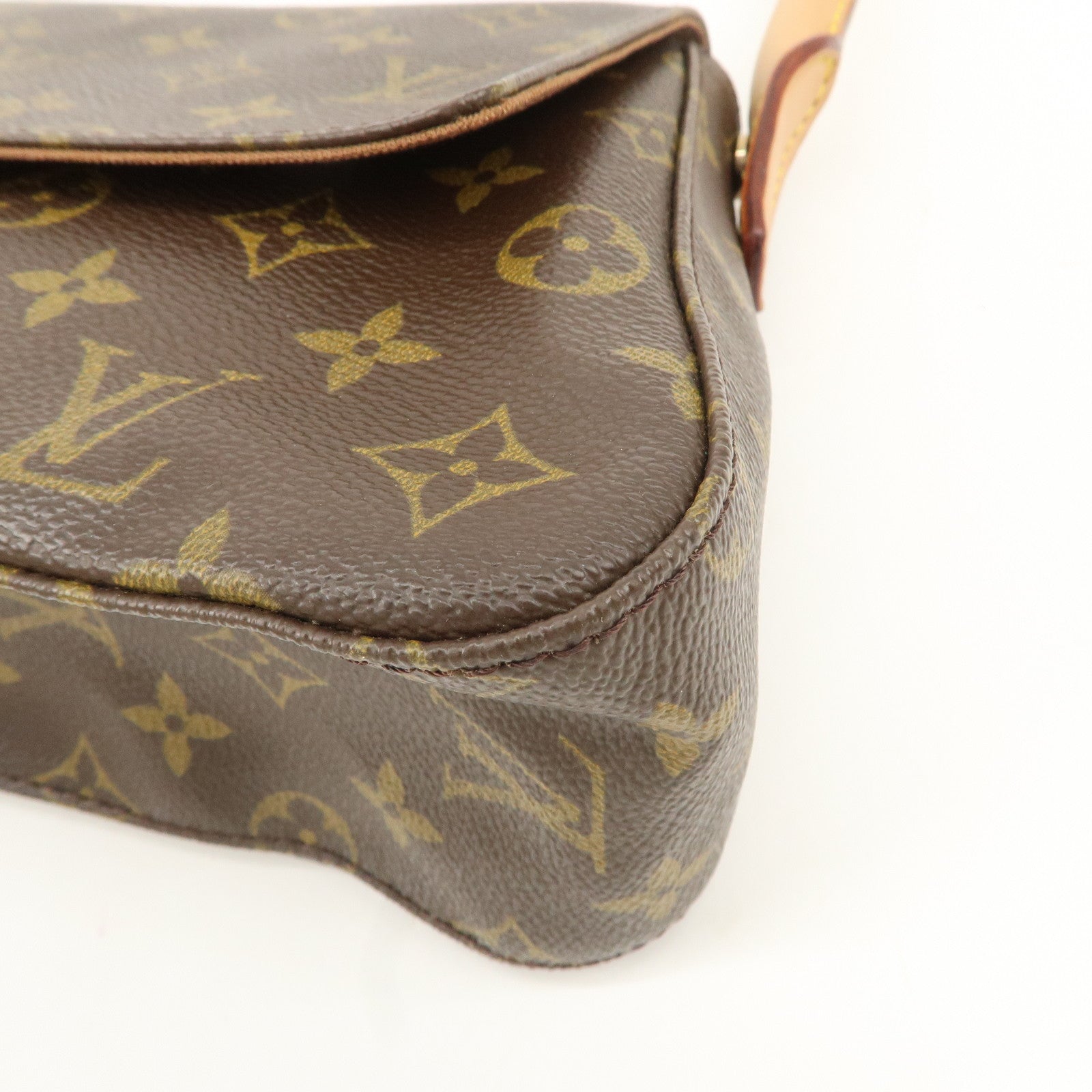 Louis Vuitton Monogram Mini Looping Shoulder Bag Hand Bag M51147 Used