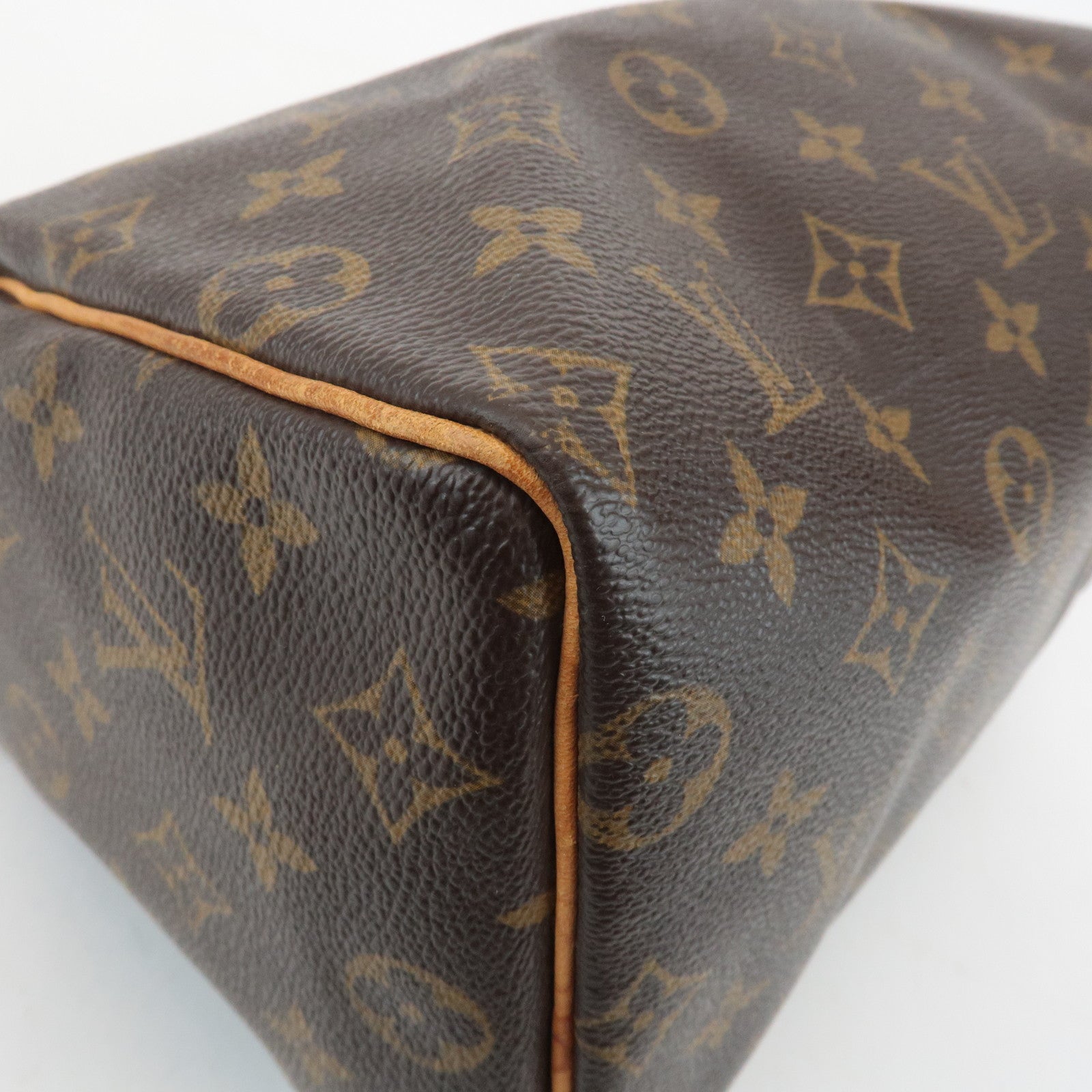 Louis Vuitton Monogram Speedy 25 Hand Bag Boston Bag M41528 Used