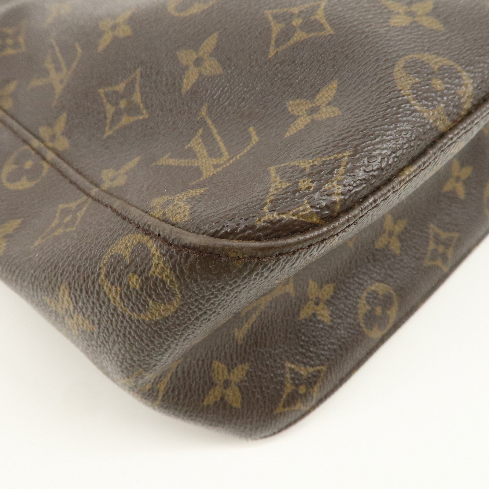 Louis Vuitton Monogram Looping GM Shoulder Bag Brown M51145