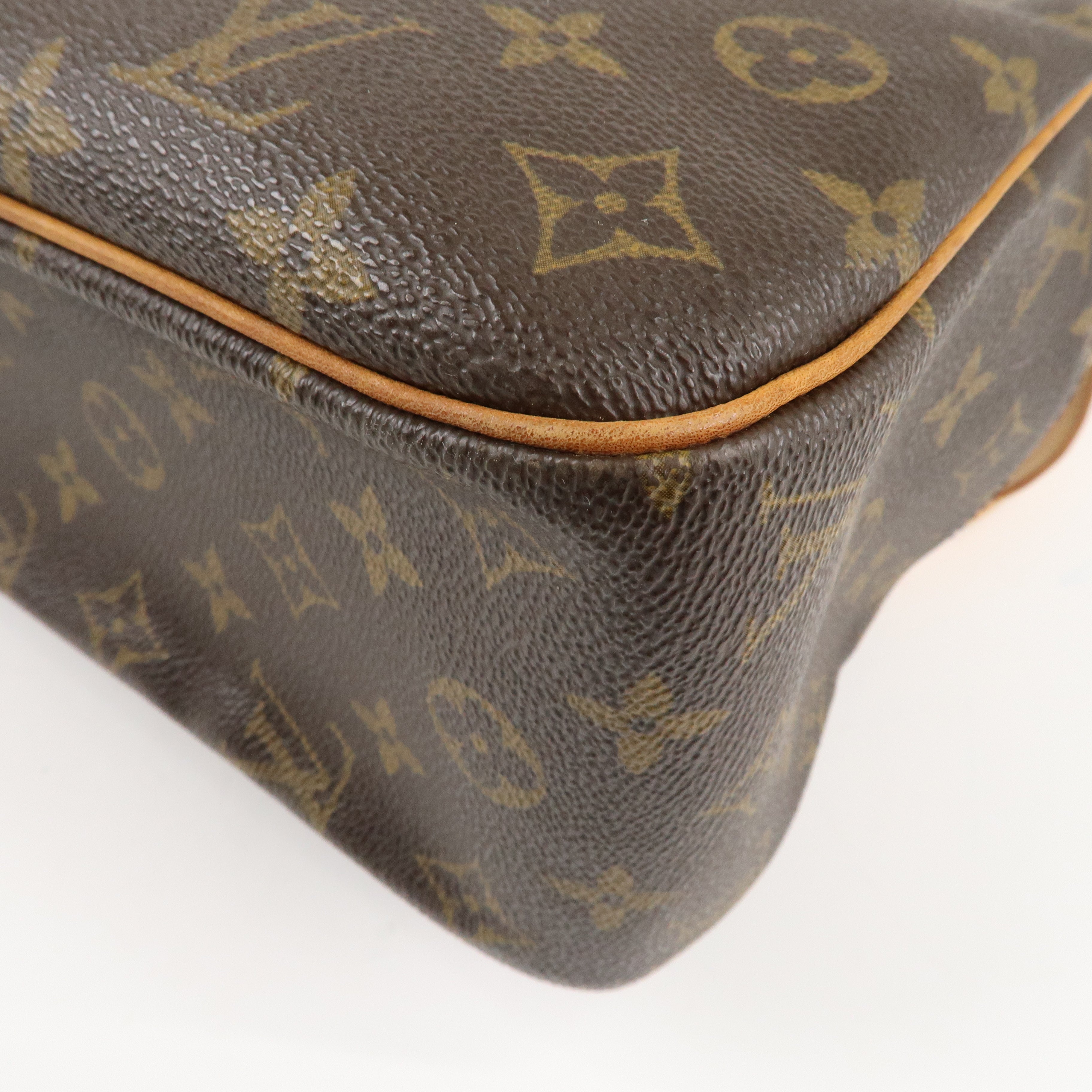 Louis Vuitton Monogram Cite GM Boston Hand Bag Brown M51181