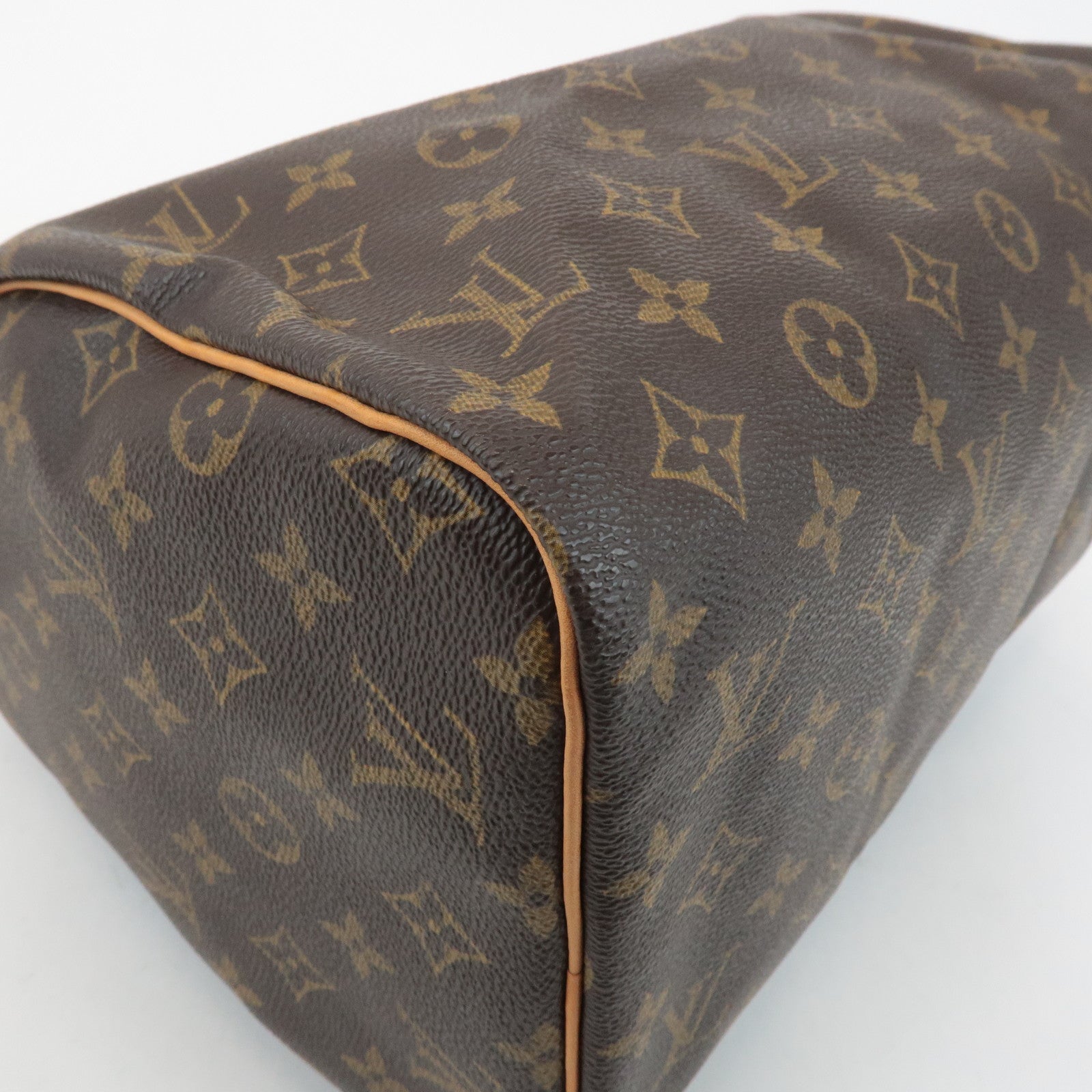 Louis Vuitton Monogram Speedy 30 Hand Bag Boston Bag M41526 Used