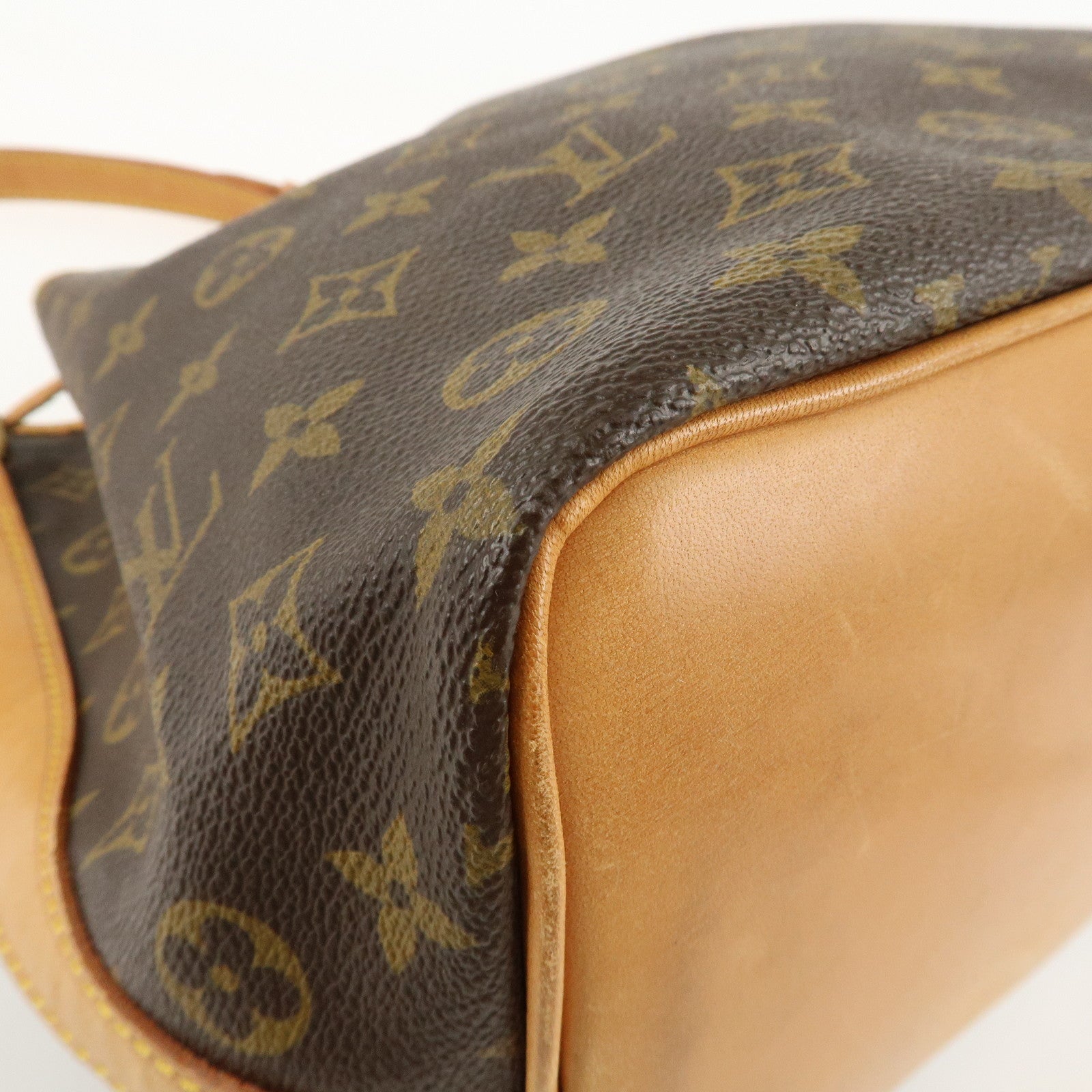 Louis Vuitton Monogram Petit Noe Shoulder Bag Brown M42226 Used