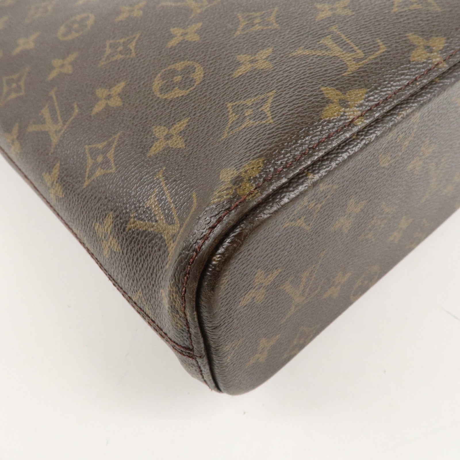 Louis Vuitton Monogram Luco Tote Bag Hand Bag Brown M51155