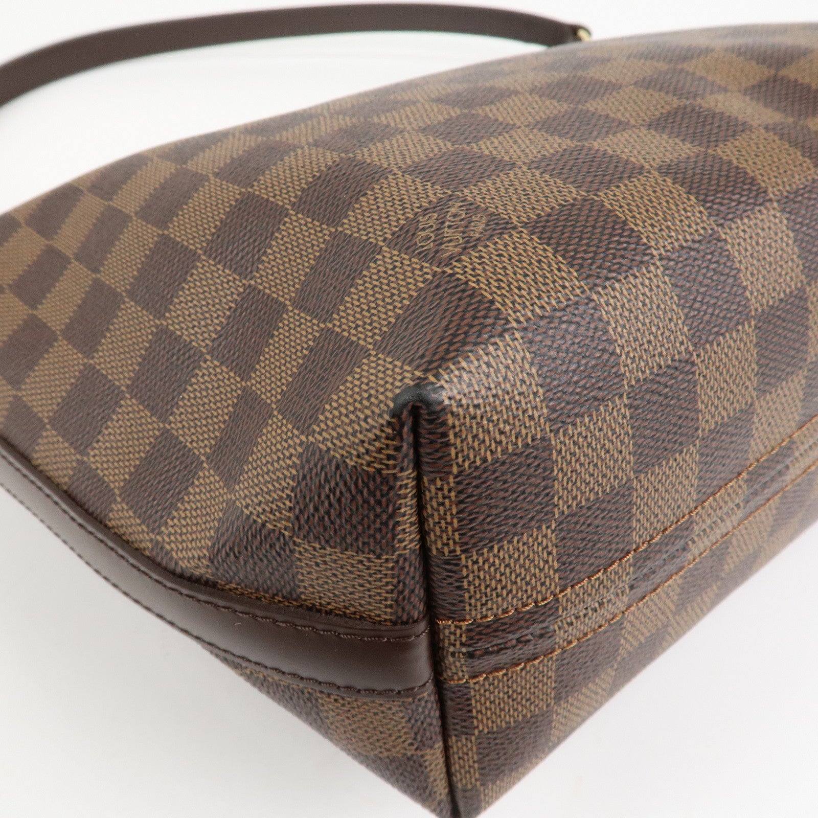 Louis Vuitton Damier Ebene Illovo MM Shoulder Bag N51995 Used