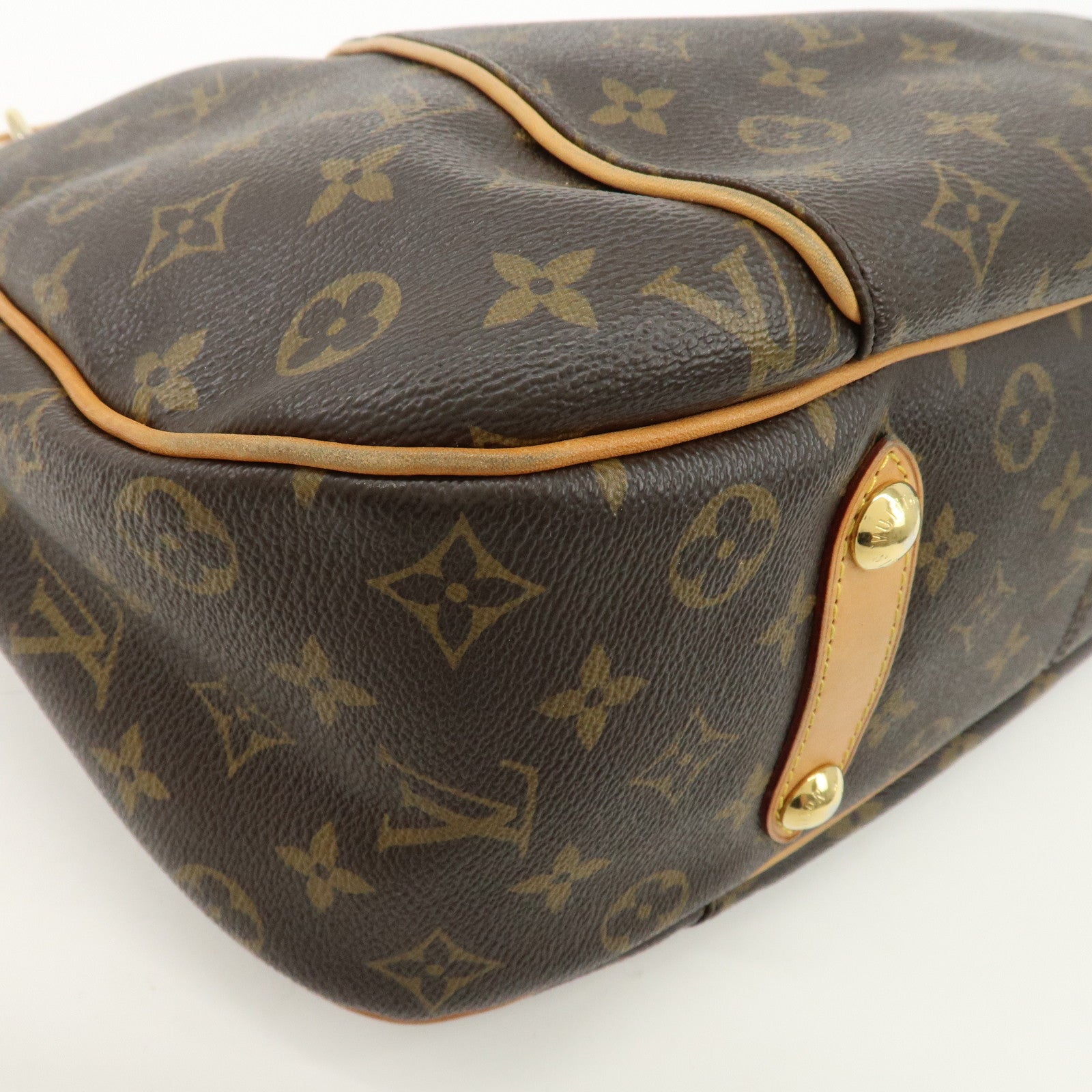 Louis Vuitton Monogram Galliera PM Shoulder Bag Brown M56382