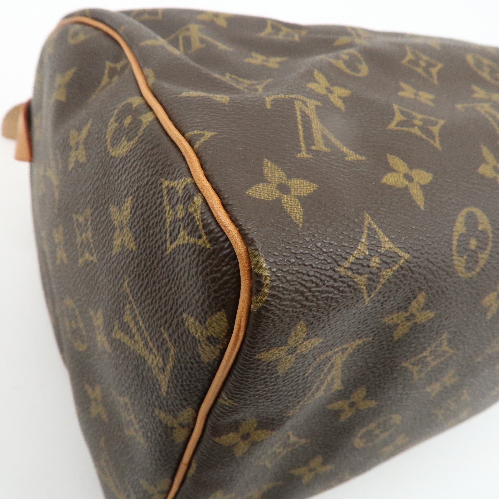 Louis Vuitton Monogram Speedy 30 Hand Bag Boston Bag M41526 Used