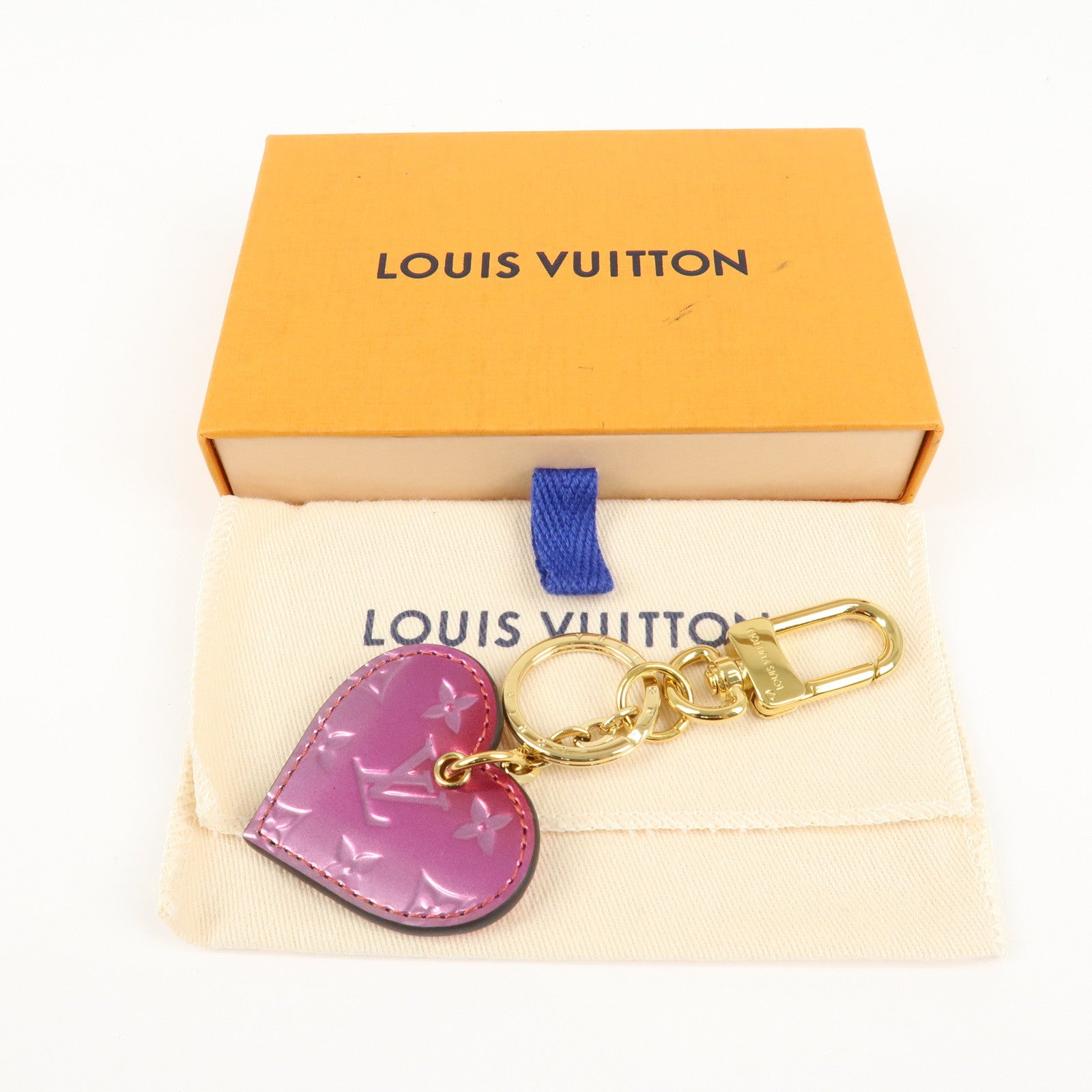 Louis Vuitton Monogram Vernis Porte Cles Cool Gradient M69016 Used