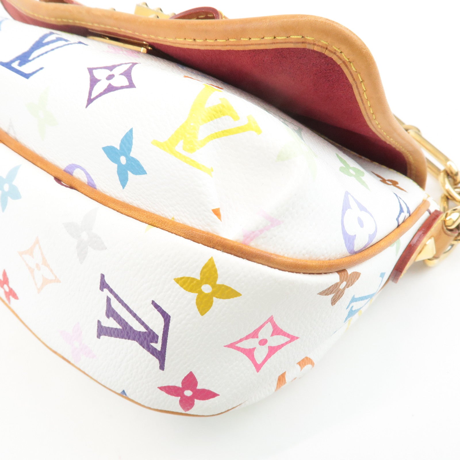 Louis Vuitton Monogram Multicolor Patti Shoulder Bag Blanc M40305