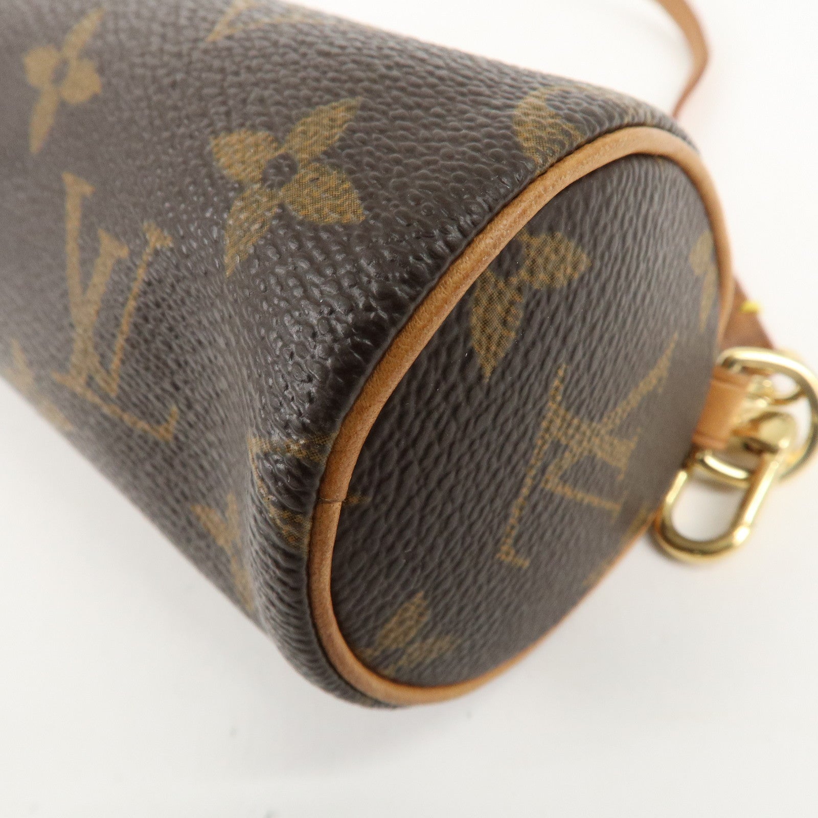 Louis Vuitton Monogram Mini Pouch for Papillon Bag Brown