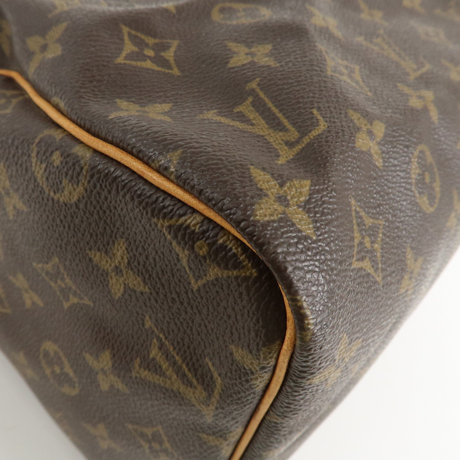 Louis Vuitton Monogram Speedy 30 Hand Bag Boston Bag M41108 Used