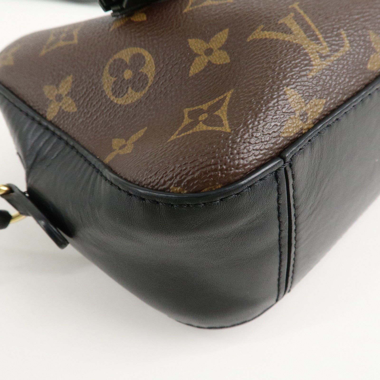 Louis Vuitton Monogram Saintonge Shoulder Bag Brown M43555 Used