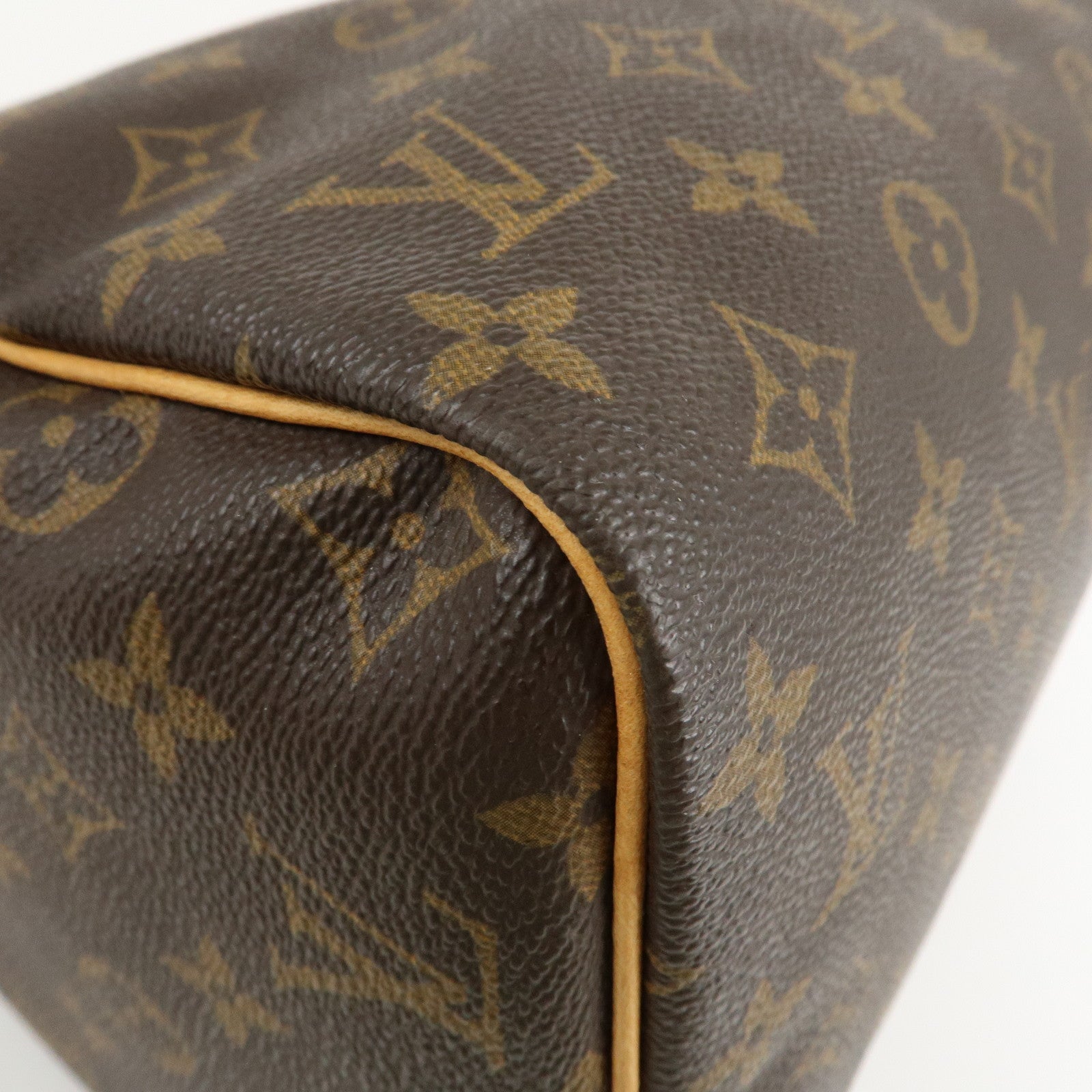 Louis Vuitton Monogram Speedy 30 Hand Bag Boston Bag M41526 Used