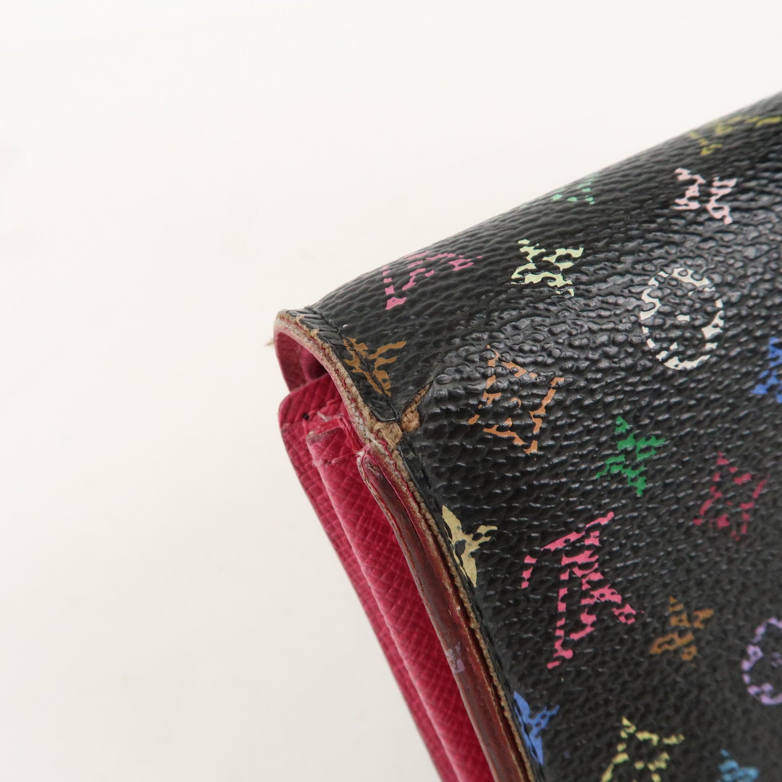 Louis Vuitton Monogram Multicolor Portefeuille Sarah Wallet M93747