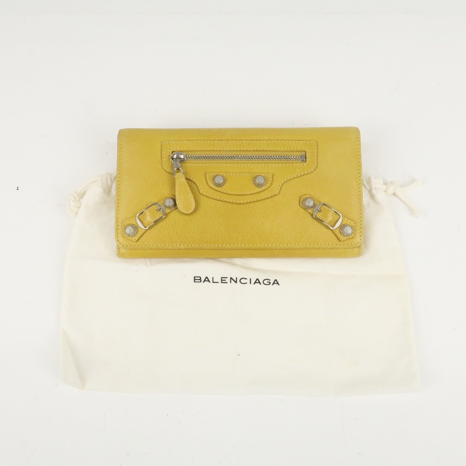 BALENCIAGA Giant Set of 2 Long Wallet 233599 253054