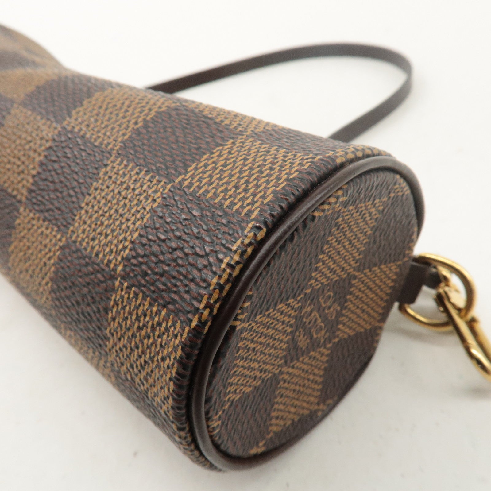 Louis Vuitton Damier Mini Pouch for Papillon Bag Brown