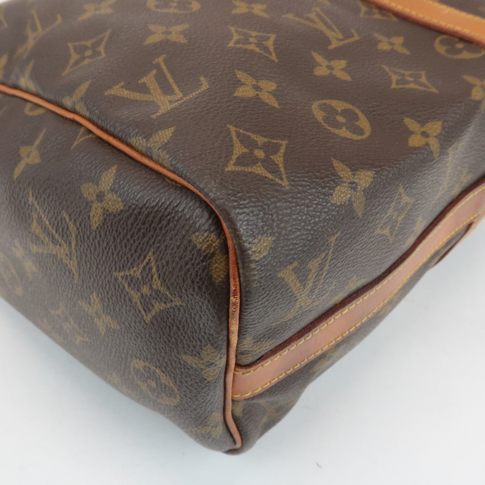 Louis Vuitton Monogram Flanerie 45 Shoulder Bag Brown M51115 Used