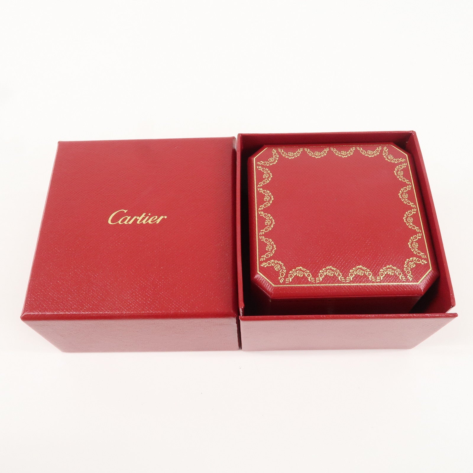 Cartier Set of 2 Ring Box Display Box Jewelry Box For Ring