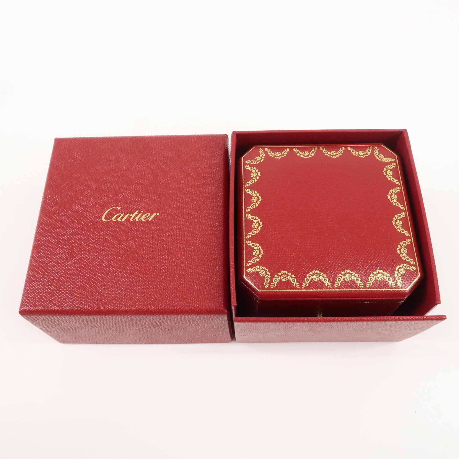 Cartier Set of 2 Ring Box Display Box Jewelry Box For Ring