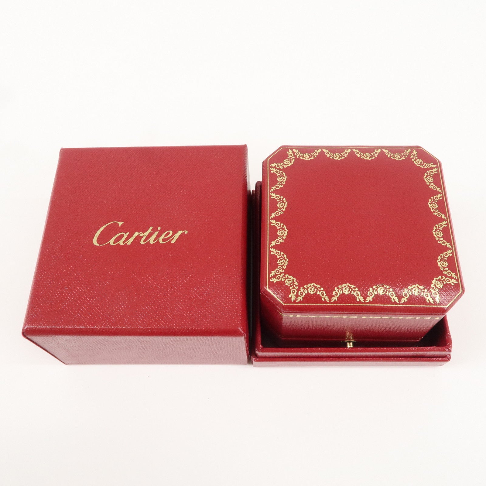 Cartier Set of 2 Ring Box Display Box Jewelry Box For Ring