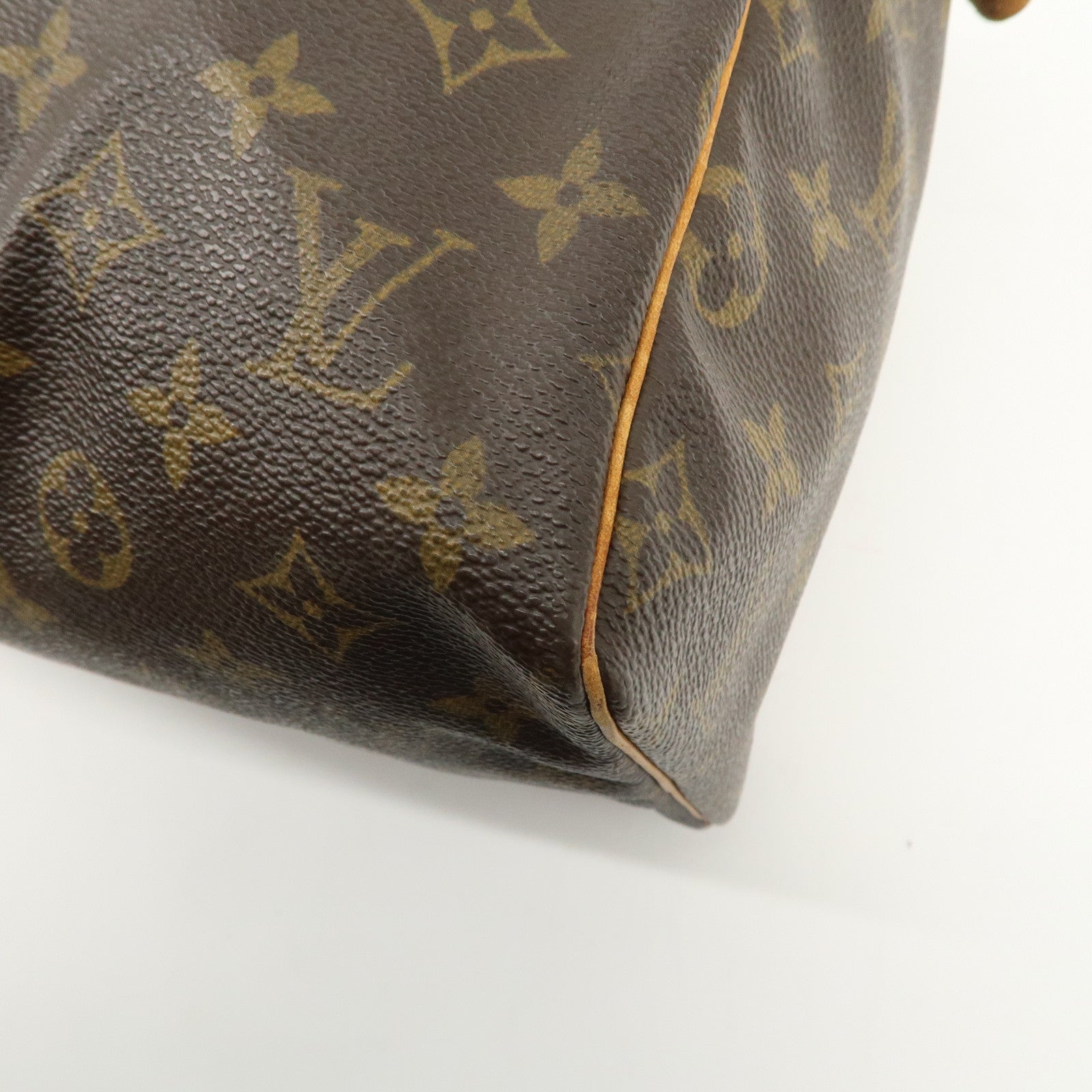 Louis Vuitton Monogram Speedy 30 Hand Bag Boston Bag M41108 Used