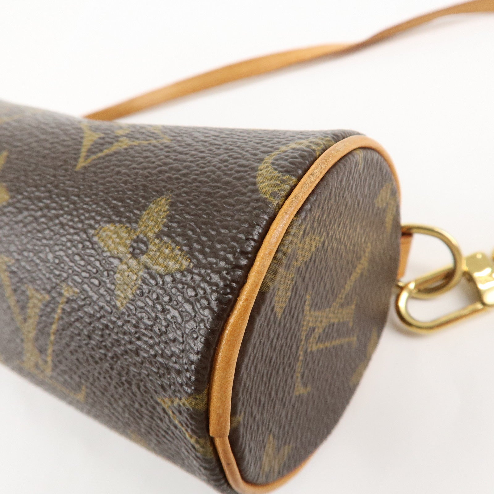 Louis Vuitton Monogram Papillon Pouch For Papillon Bag Brown Used