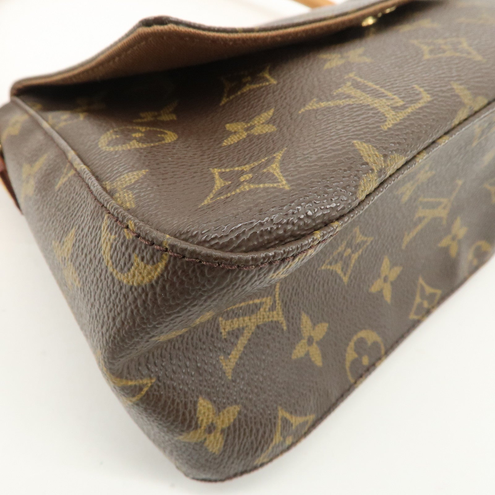 Louis Vuitton Monogram Mini Looping Shoulder Bag Hand Bag M51147 Used