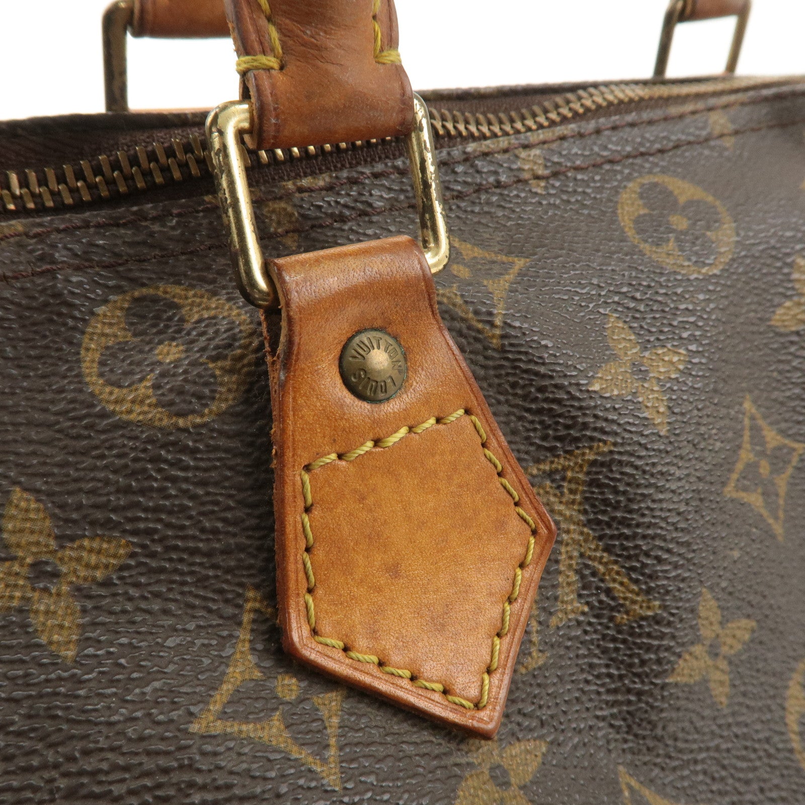 Louis Vuitton Monogram Speedy 30 Hand Bag Boston Bag M41526