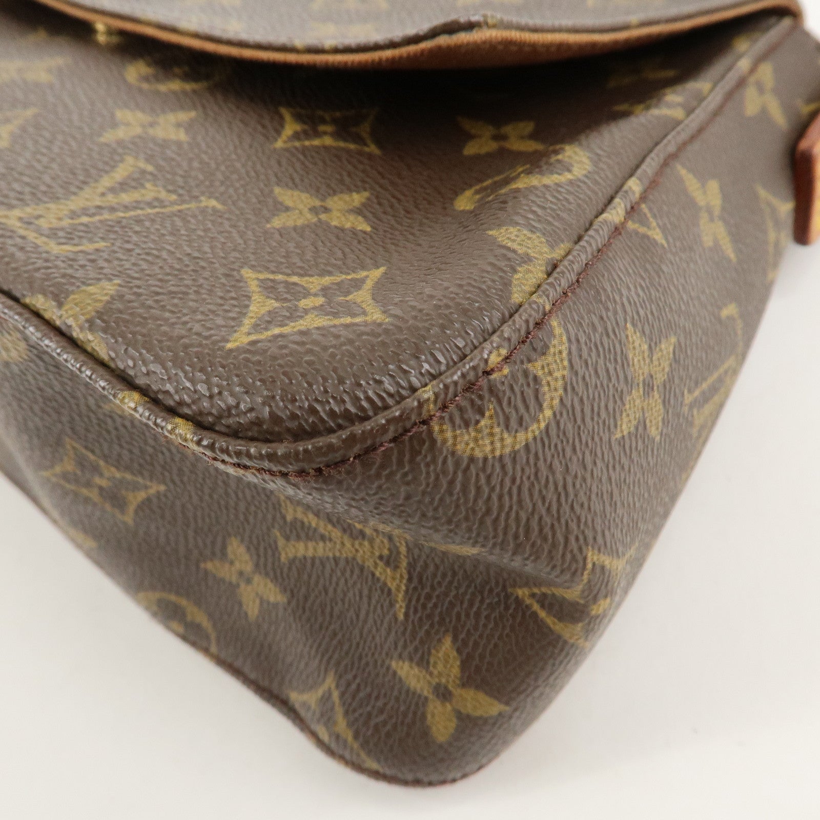 Louis Vuitton Monogram Mini Looping Shoulder Bag Hand Bag M51147 Used