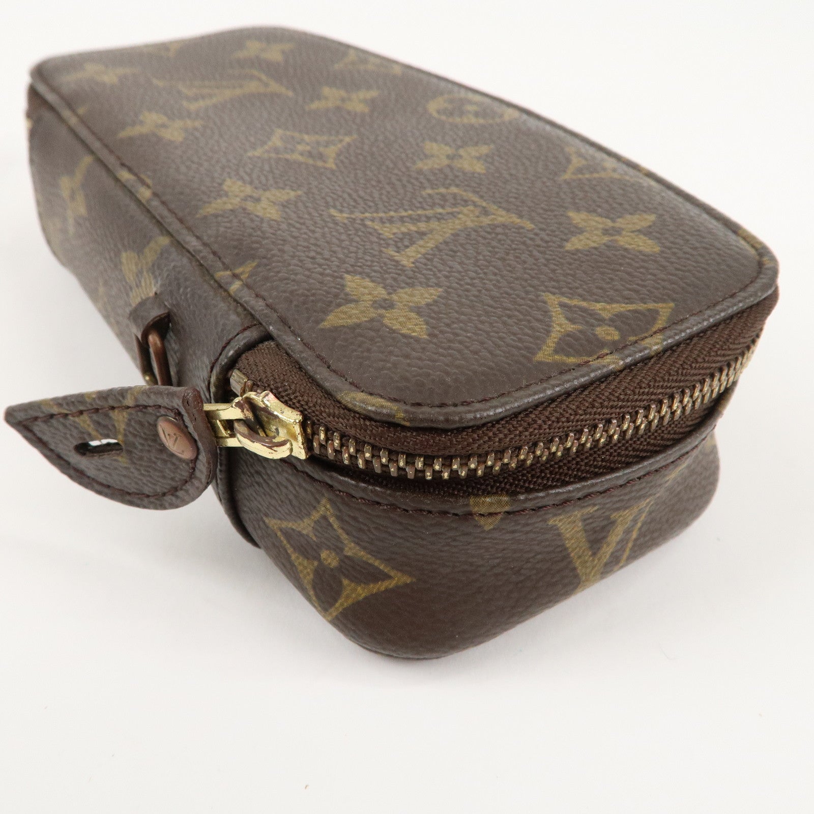 Louis Vuitton Monogram Posh Monte Carlo Pouch Brown M47352