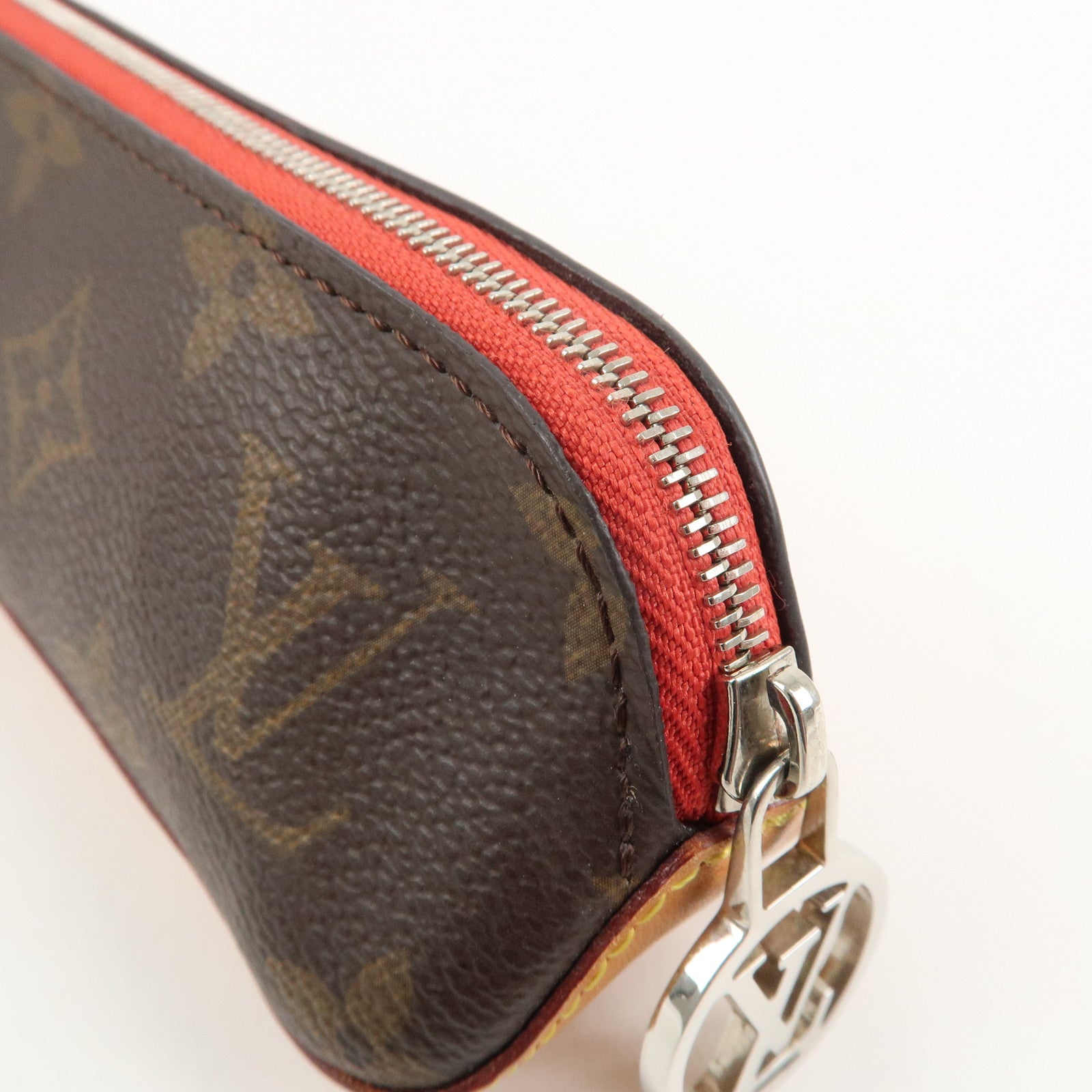 Louis Vuitton Monogram Trousse Elizabeth Pen Case Rouge GI0009