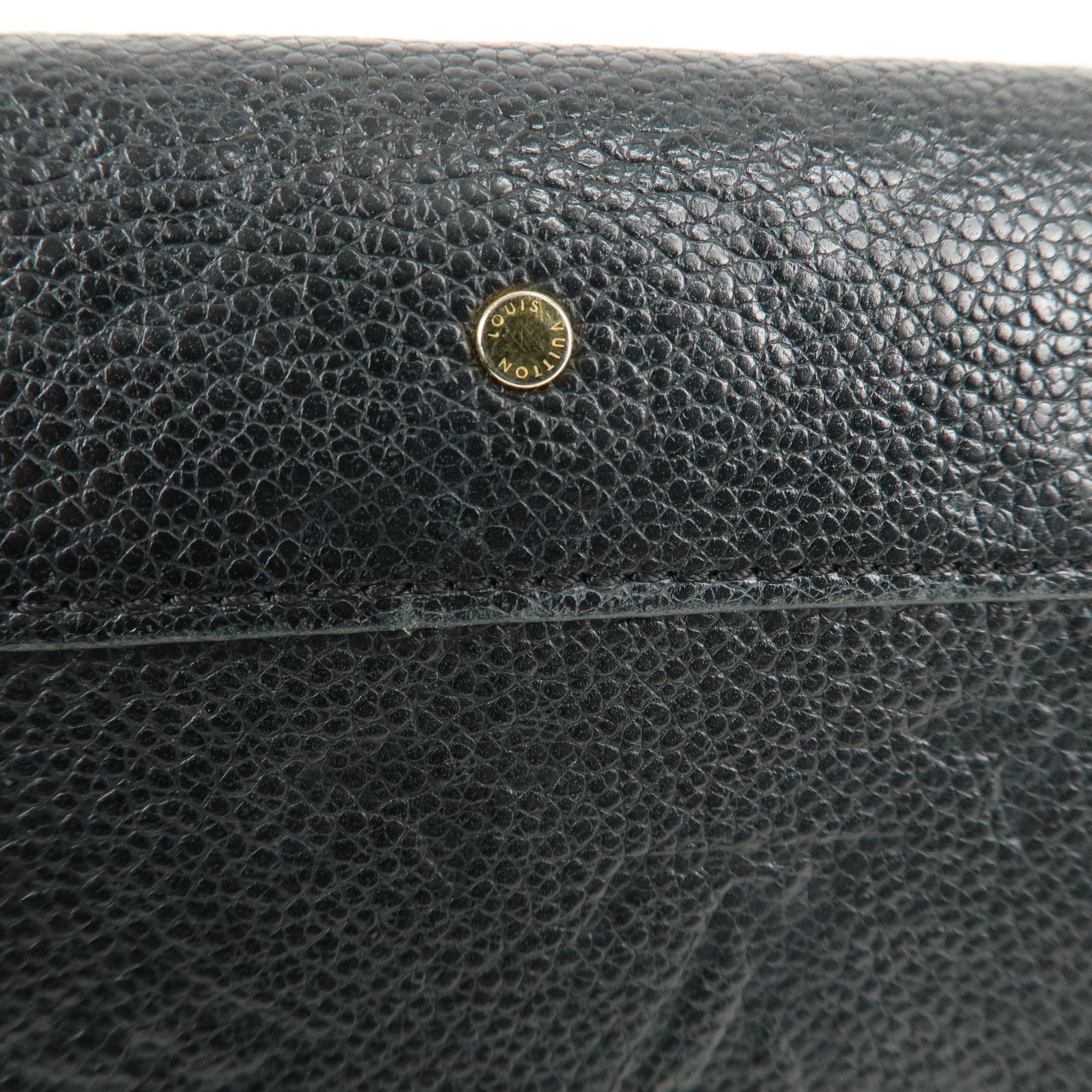 Louis Vuitton Monogram Empreinte Portefeuille Metis Noir M62458