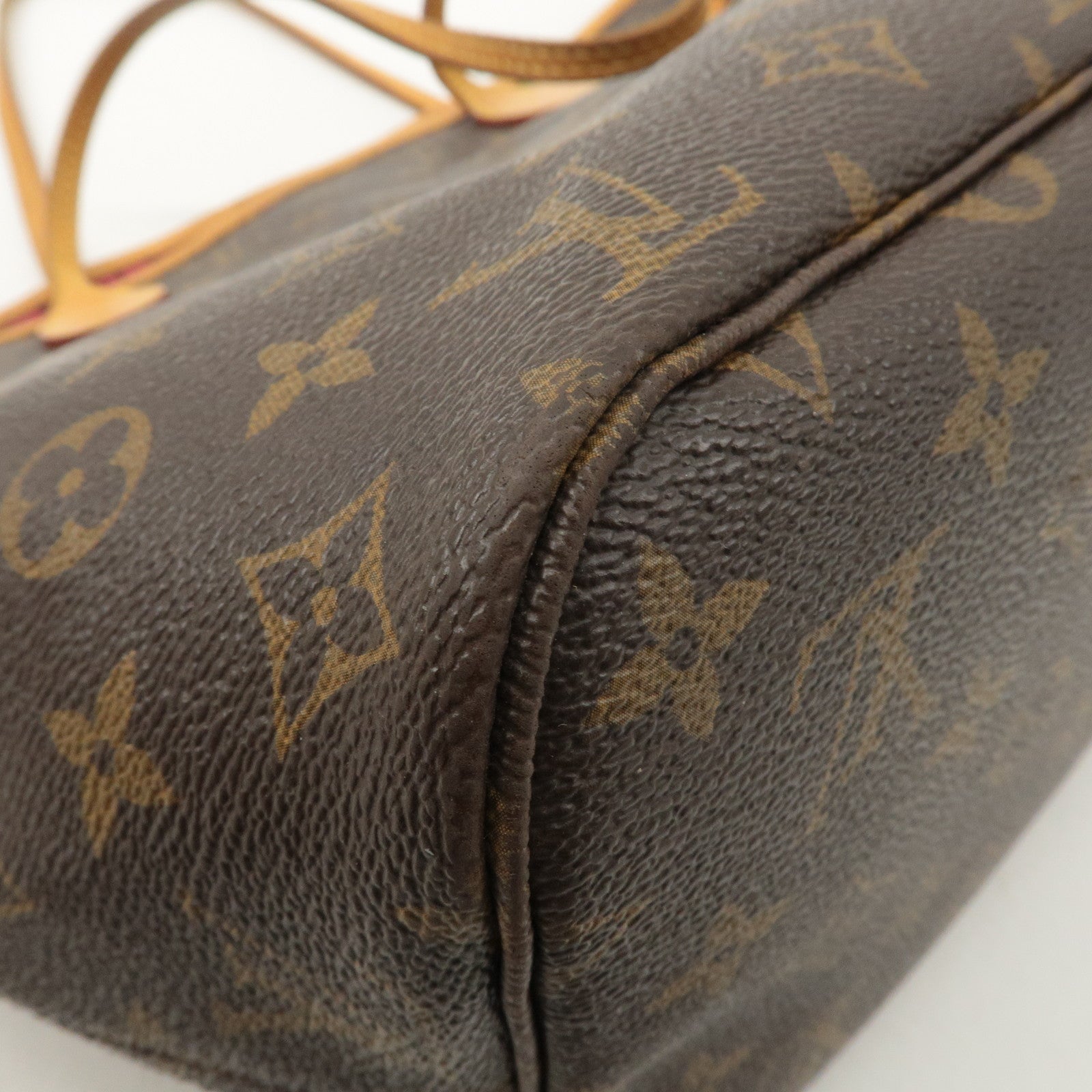 Louis Vuitton Monogram Neverfull MM Tote Bag Brown M41178