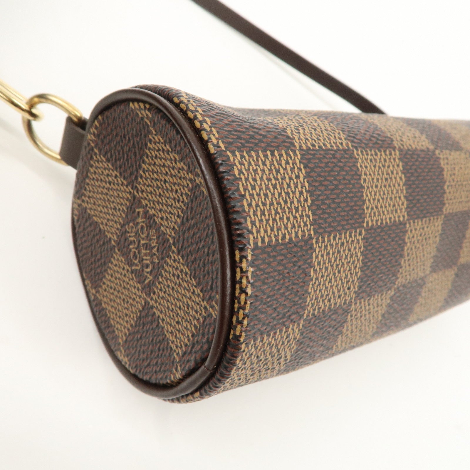 Louis Vuitton Damier Ebene Pouch for Papillon Bag Brown