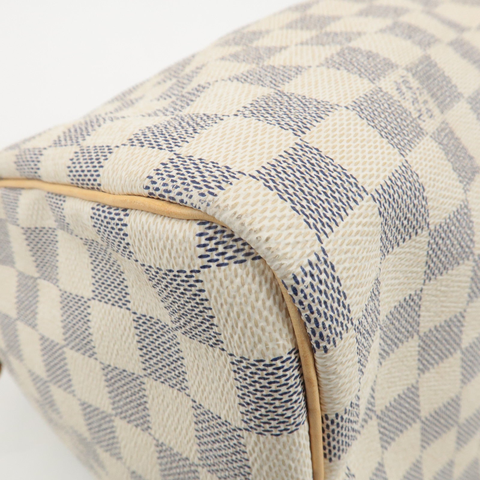 Louis Vuitton Damier Azur Speedy 30 Boston Hand Bag N41533