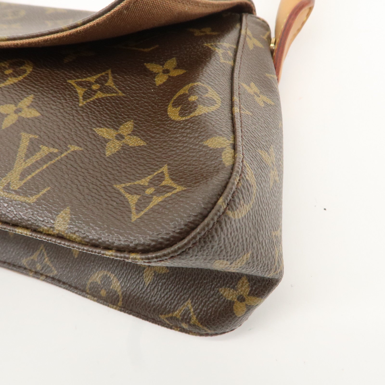 Louis Vuitton Monogram Mini Looping Shoulder Bag Hand Bag M51147 Used