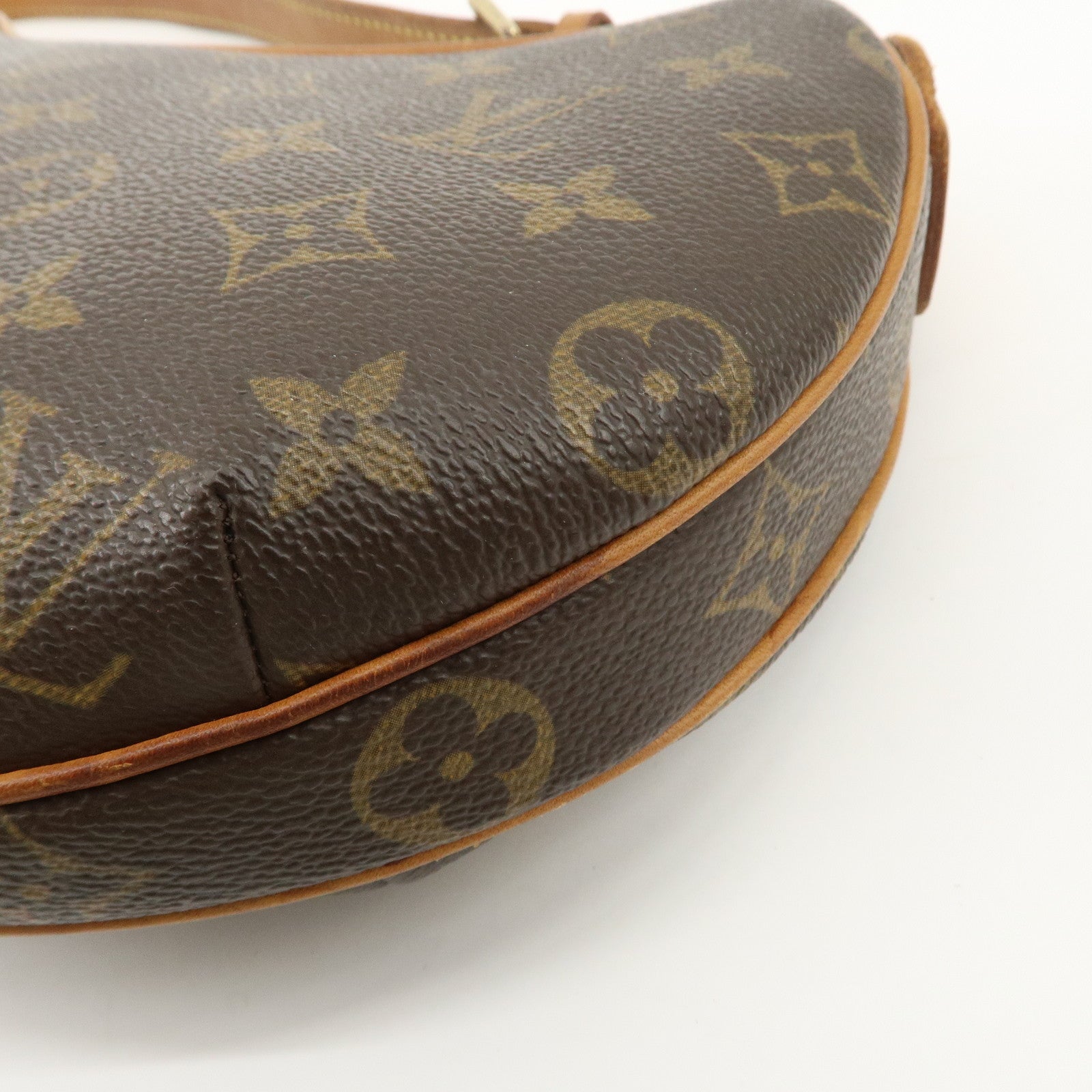 Louis Vuitton Monogram Pochette Croissant Shoulder Bag M51510 Used