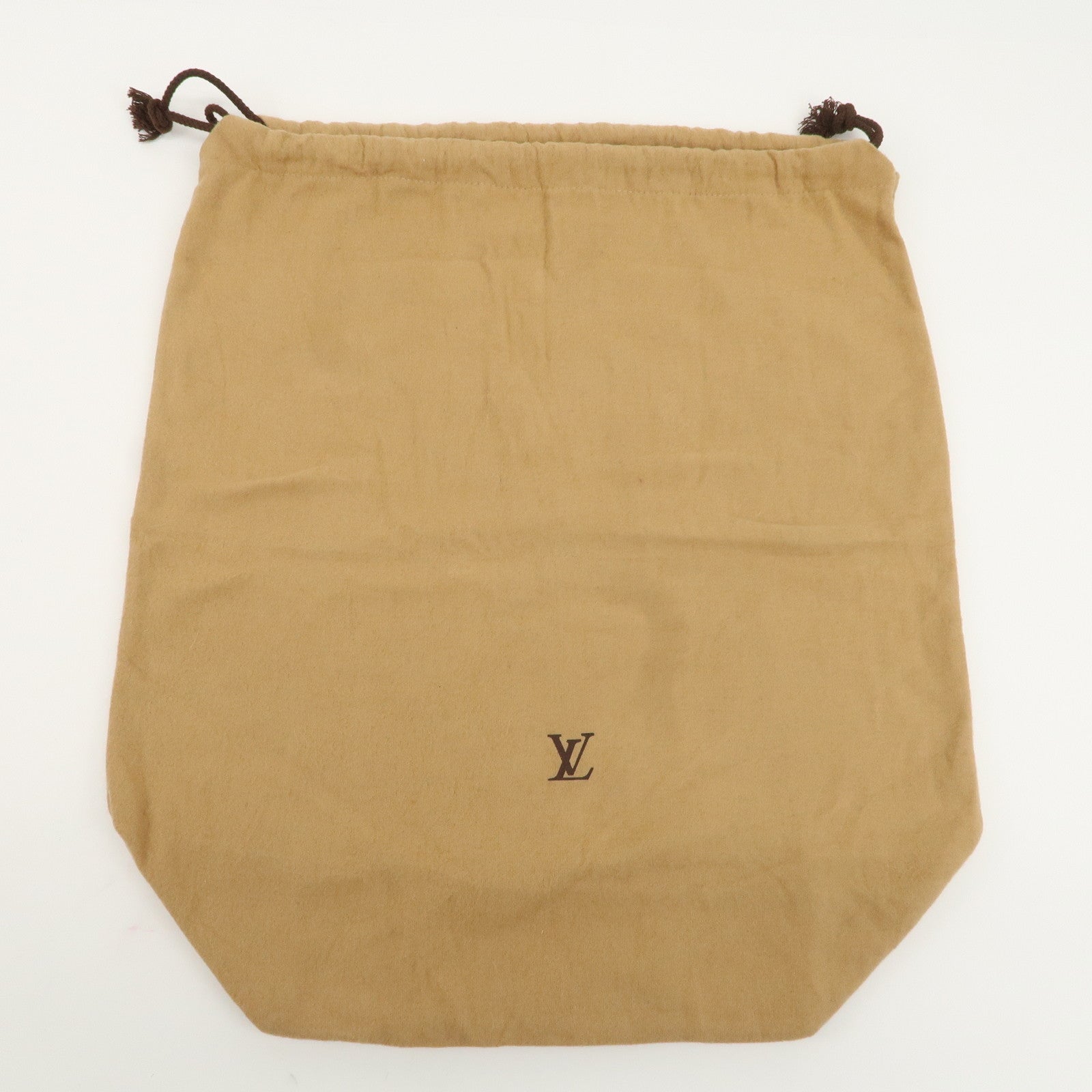 Louis Vuitton Set of 8 Dust Bag Storage Bag Drawstring Beige Used