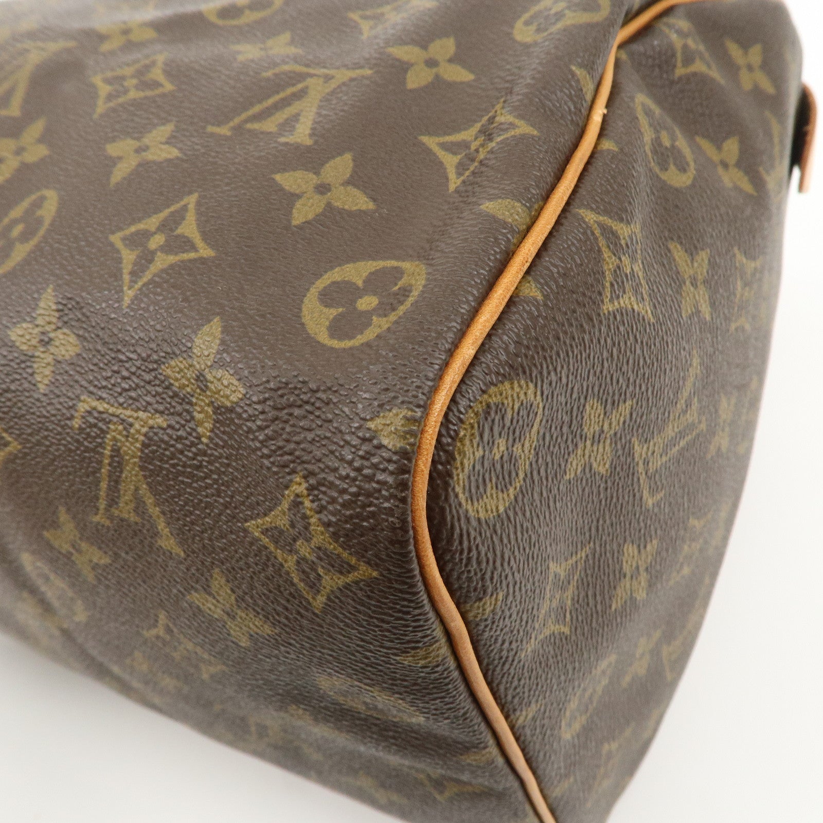 Louis Vuitton Monogram Speedy 35 Hand Bag Boston Bag M41524