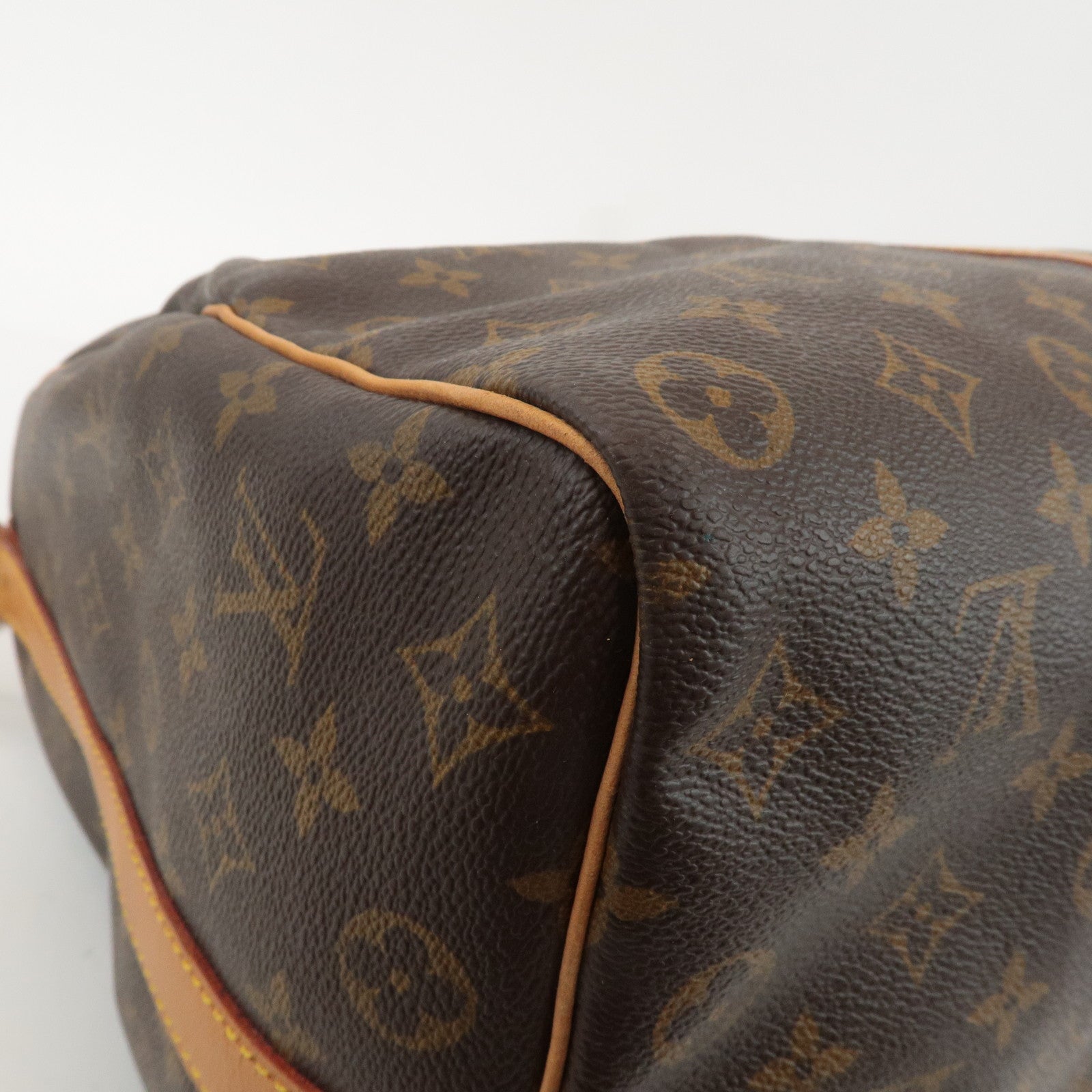 Louis Vuitton Monogram Keep All 50 Boston Bag Brown M41416