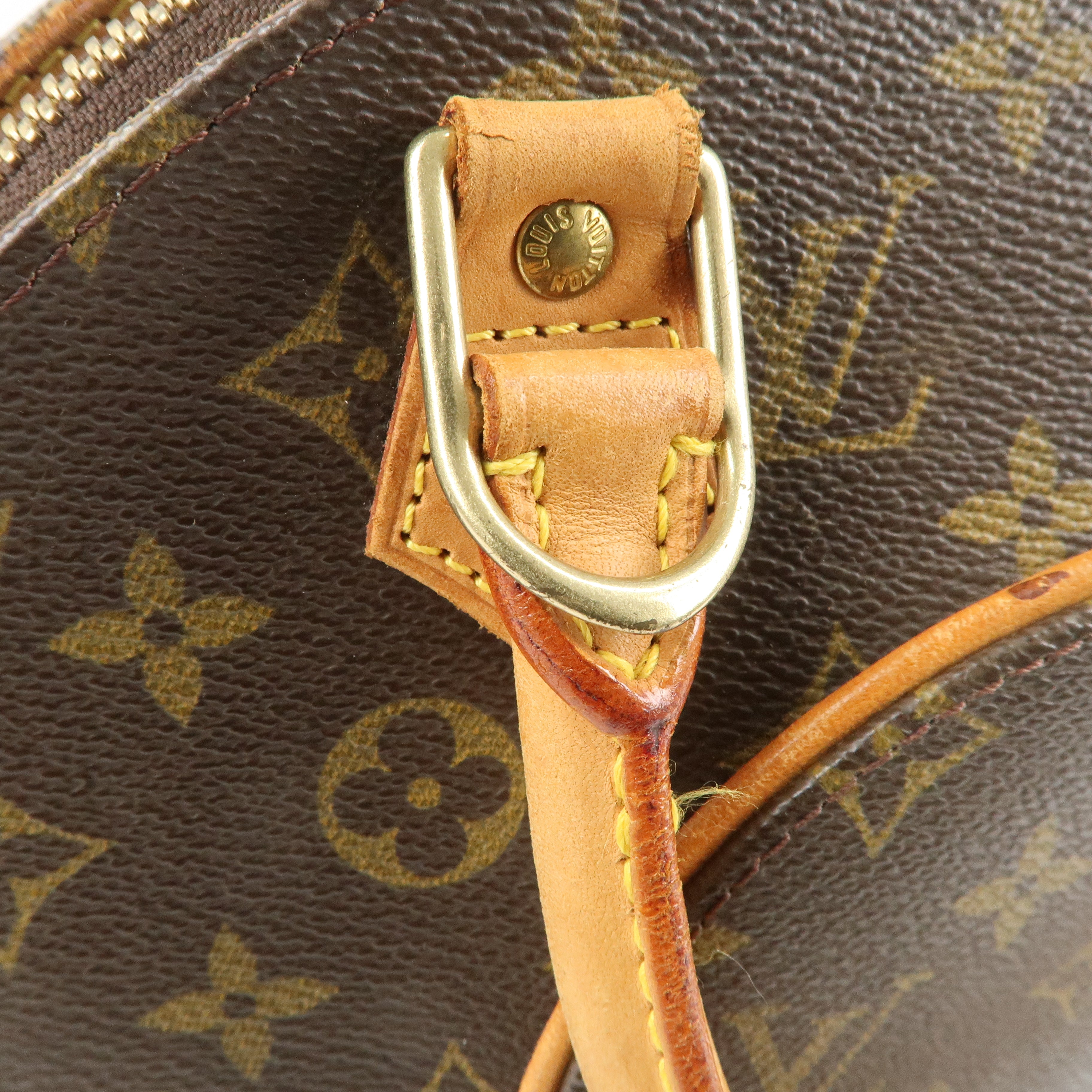 Louis Vuitton Monogram Ellipse MM Hand Bag Brown M51126