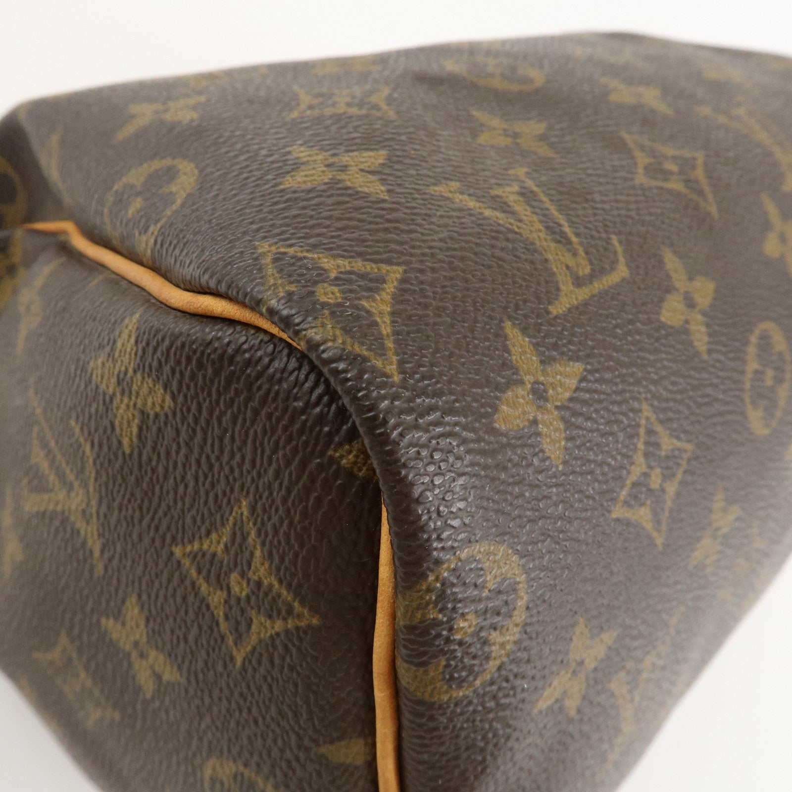 Louis Vuitton Monogram Speedy 25 Hand Bag Boston Bag M41528 Used