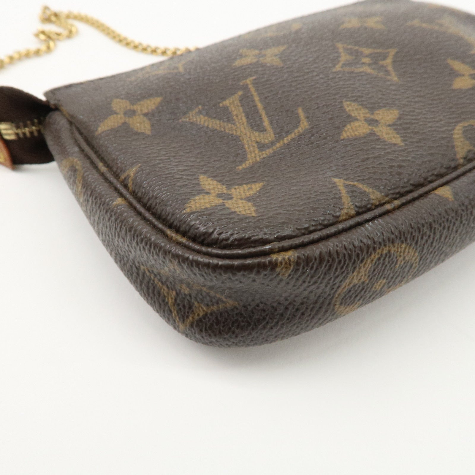 Louis Vuitton Monogram Mini Pochette Accessoires Pouch M58009 Used