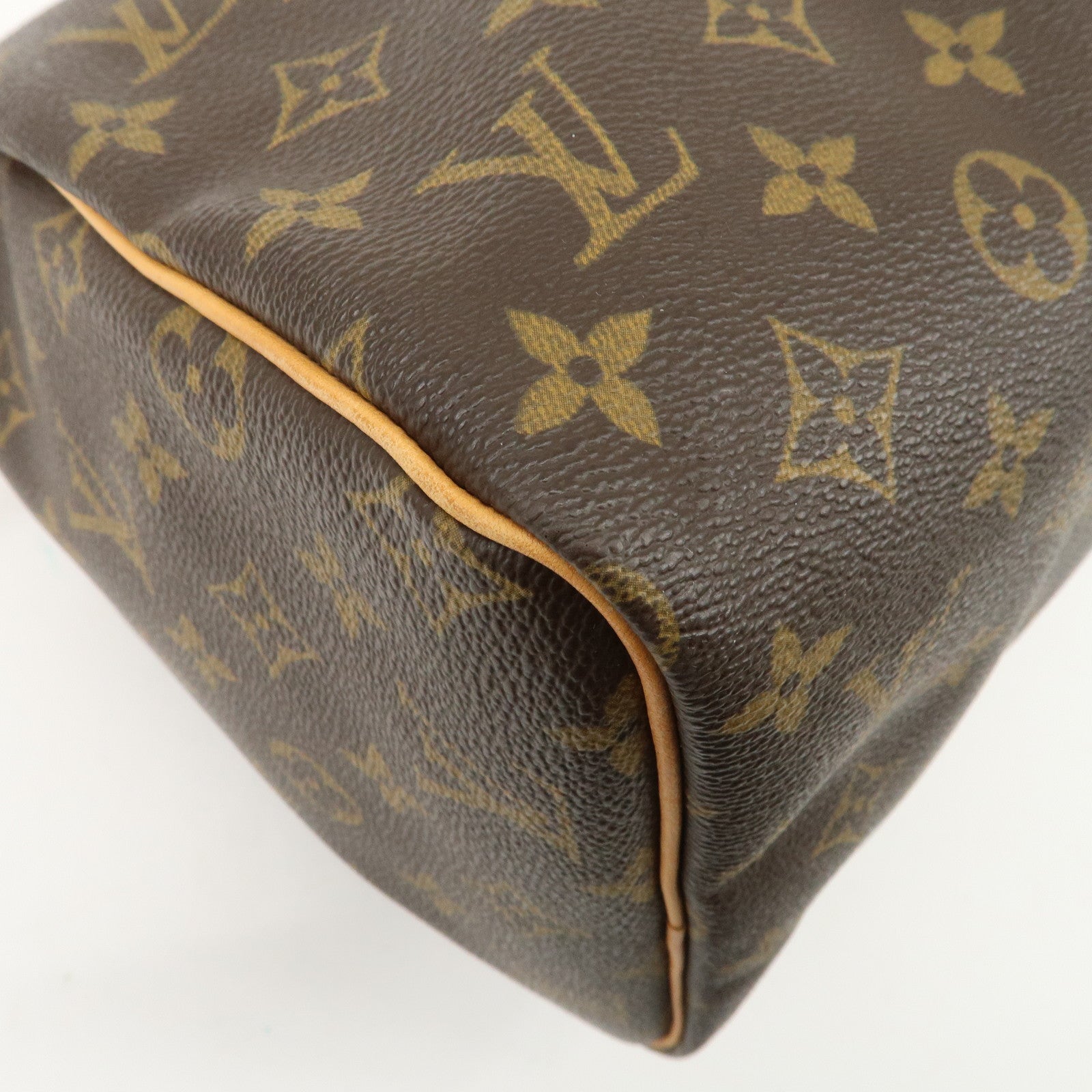 Louis Vuitton Monogram Speedy 30 Hand Bag Boston Bag M41526 Used