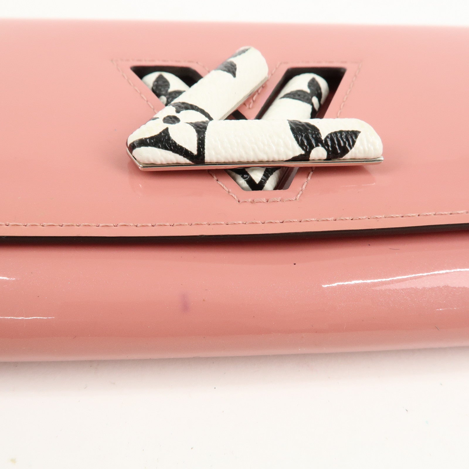 Louis Vuitton Portefeuille Twist Wallet Rose Blush M64418 Used