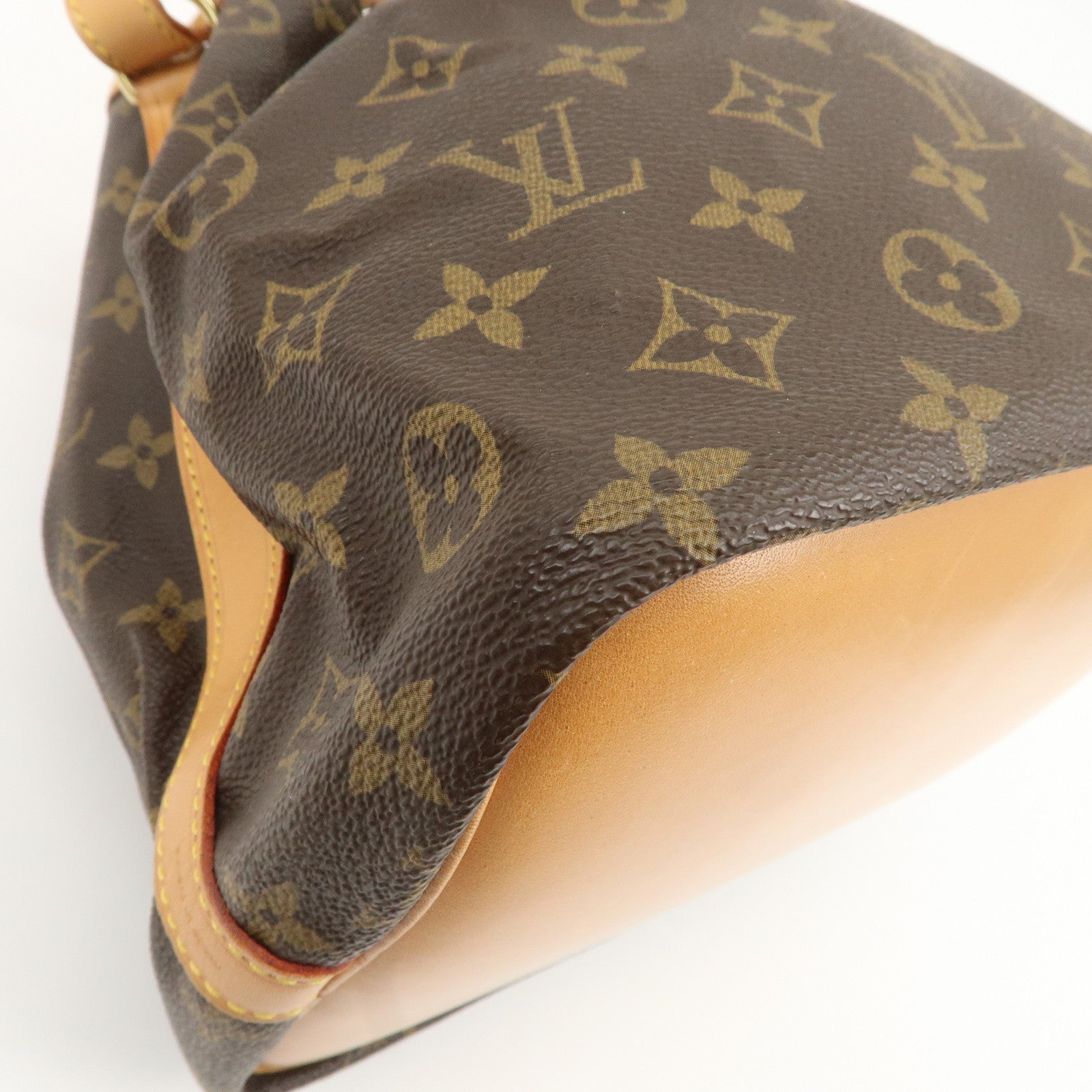 Louis Vuitton Monogram Petit Noe Shoulder Bag Brown M42226 Used