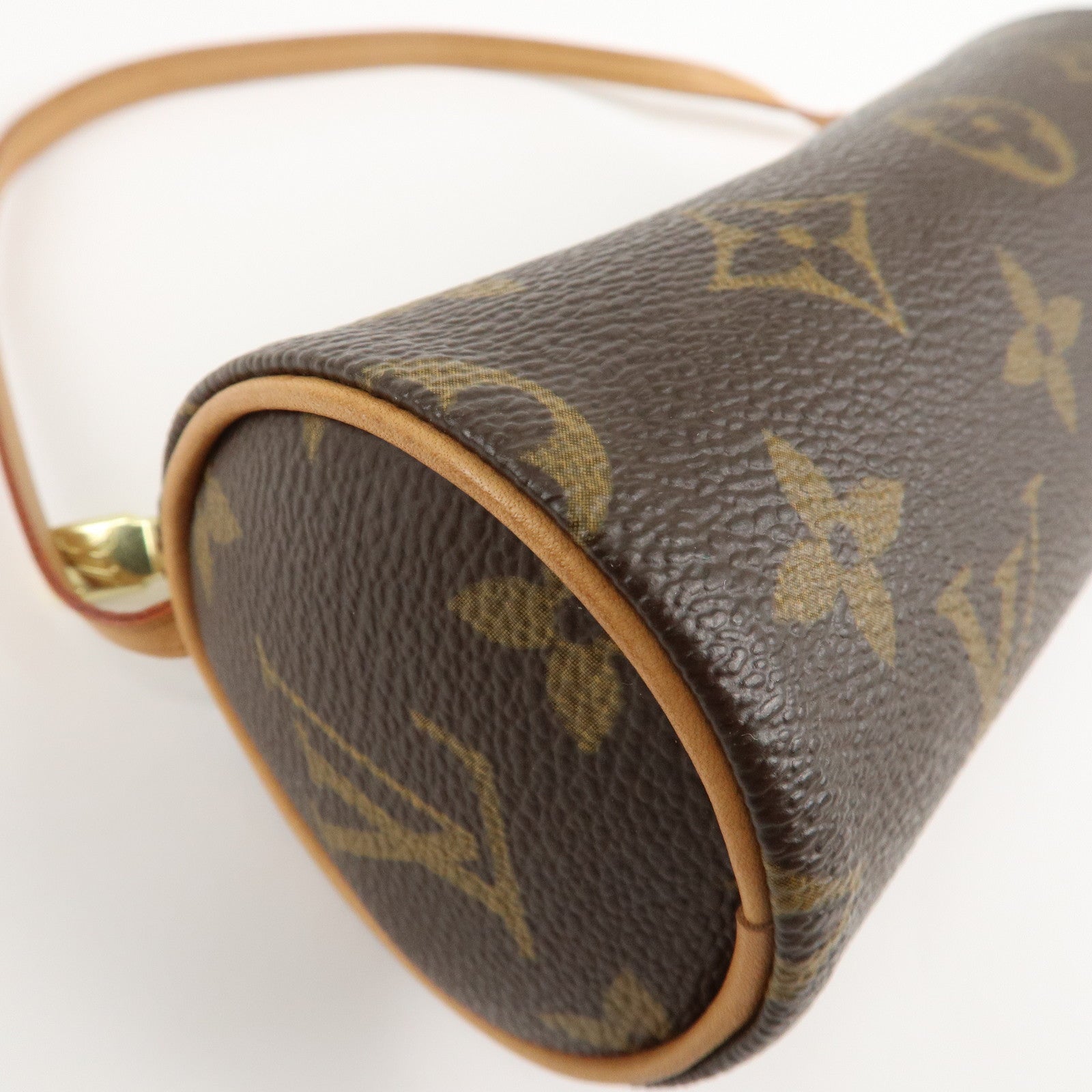 Louis Vuitton Monogram Mini Pouch for Papillon Bag Brown Used