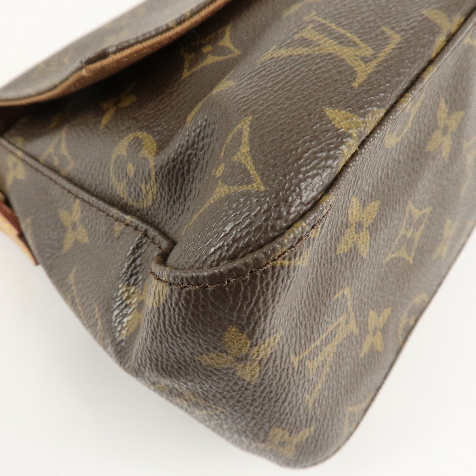 Louis Vuitton Monogram Mini Looping Shoulder Bag Hand Bag M51147 Used